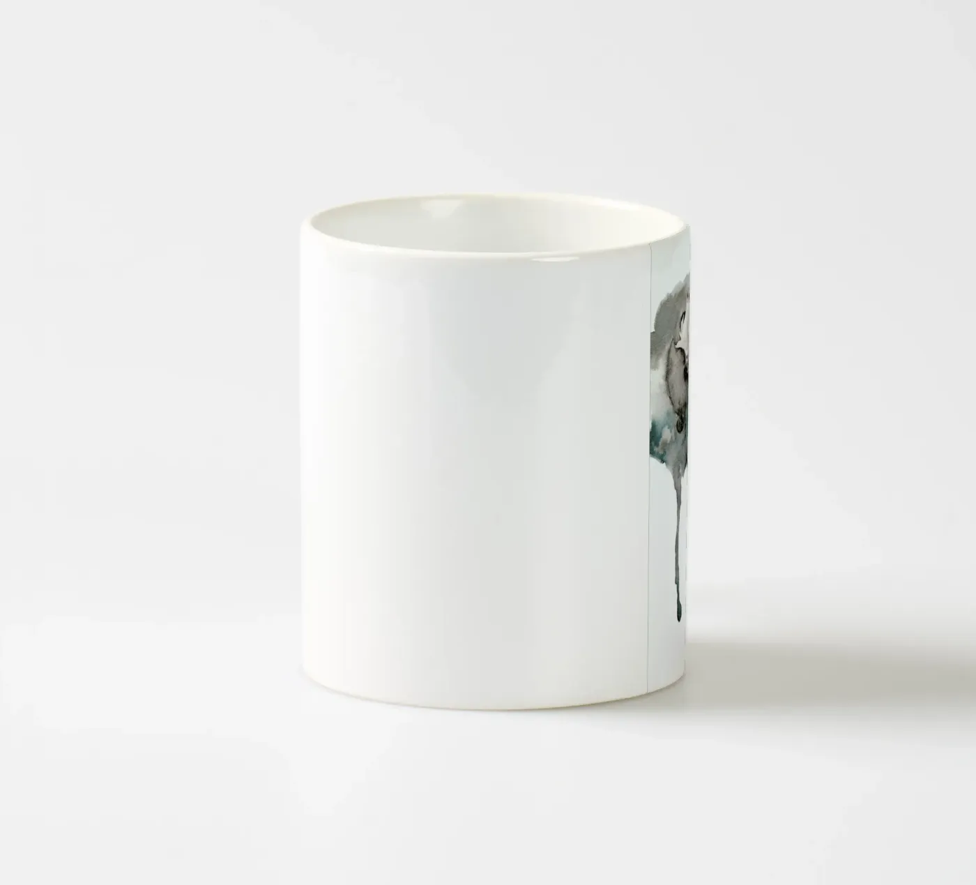 Storm Clouds ceramic mug by Larissa van der Laan