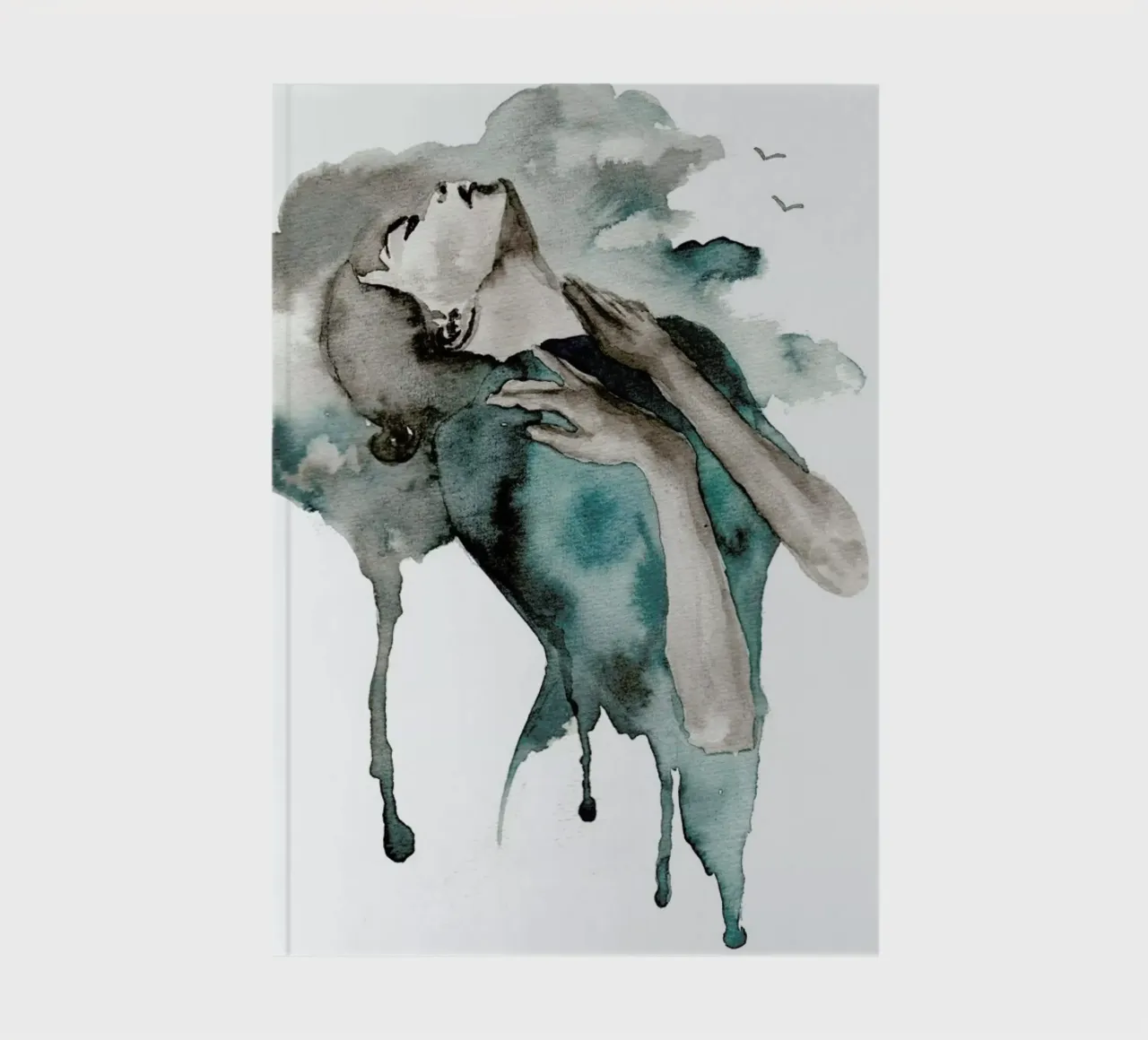 Storm Clouds notebook by Larissa van der Laan