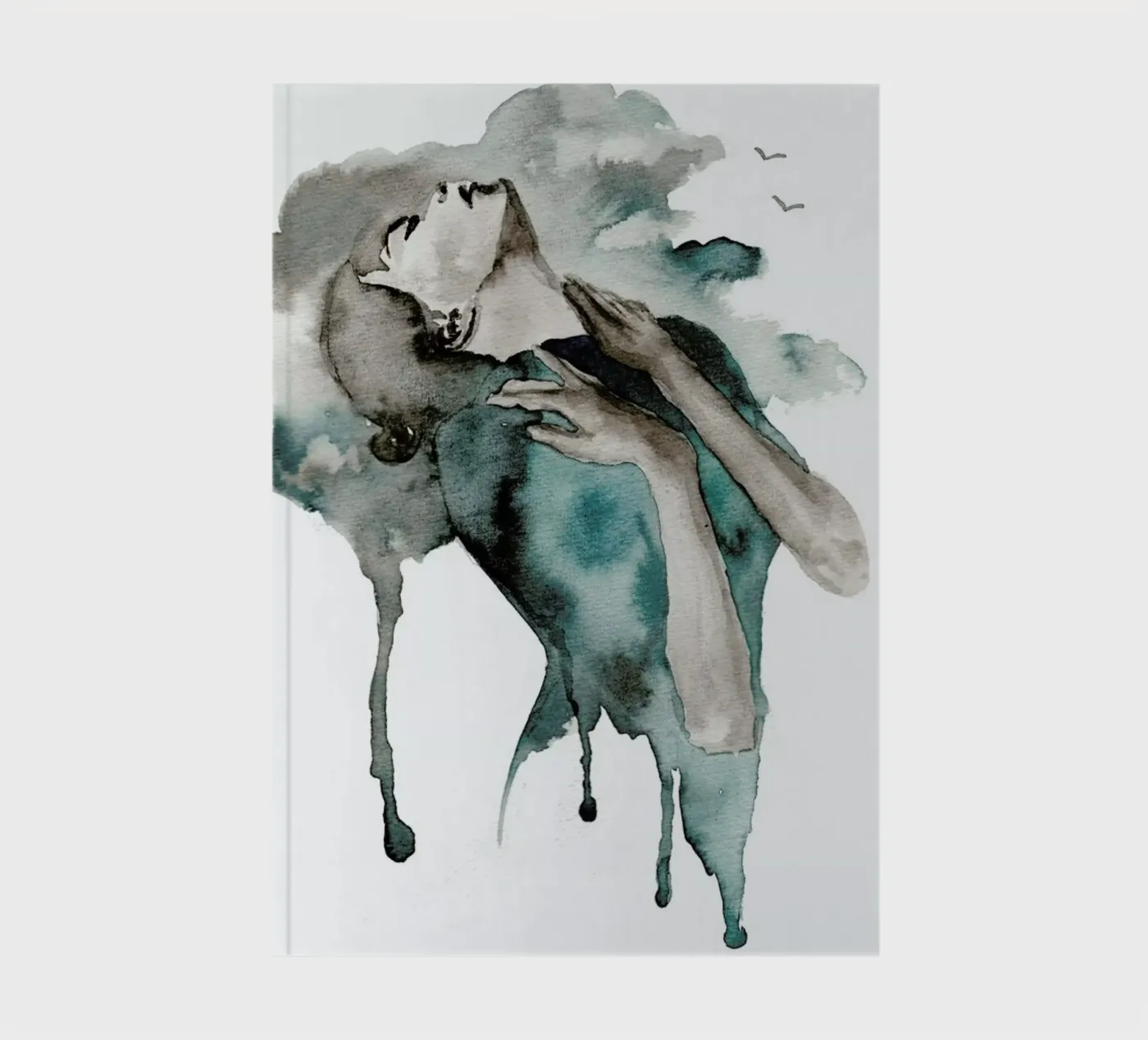 Storm Clouds notebook by Larissa van der Laan