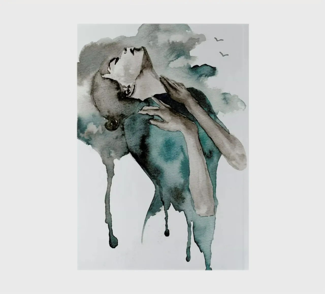 Storm Clouds notebook by Larissa van der Laan