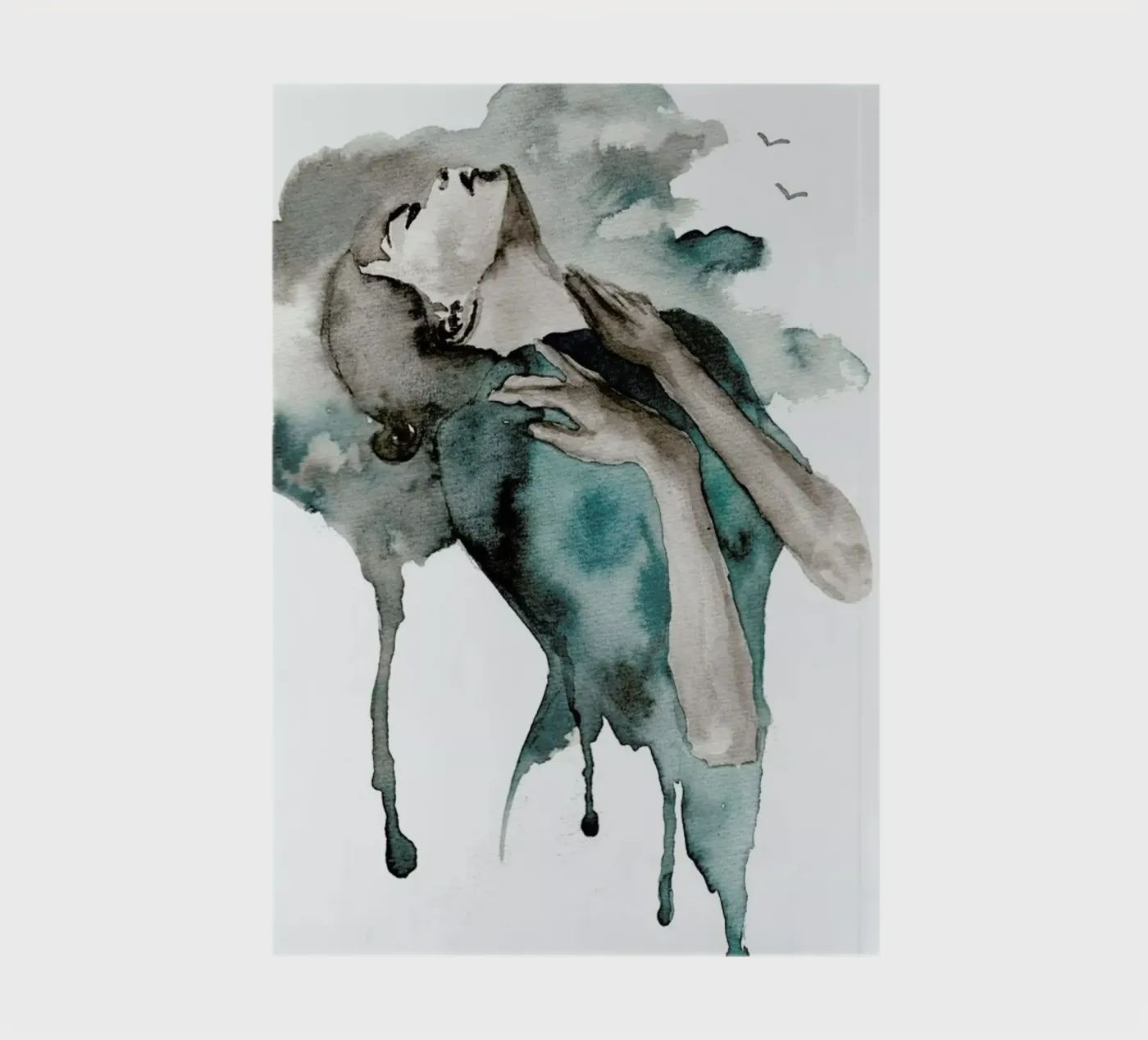 Storm Clouds notebook by Larissa van der Laan