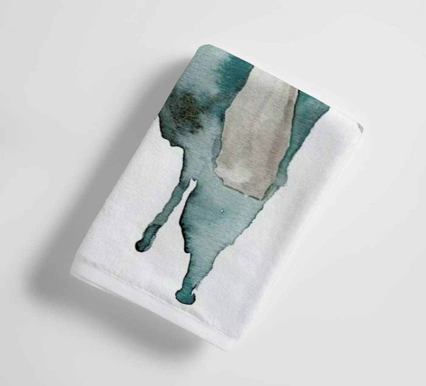 Storm Clouds towel by Larissa van der Laan
