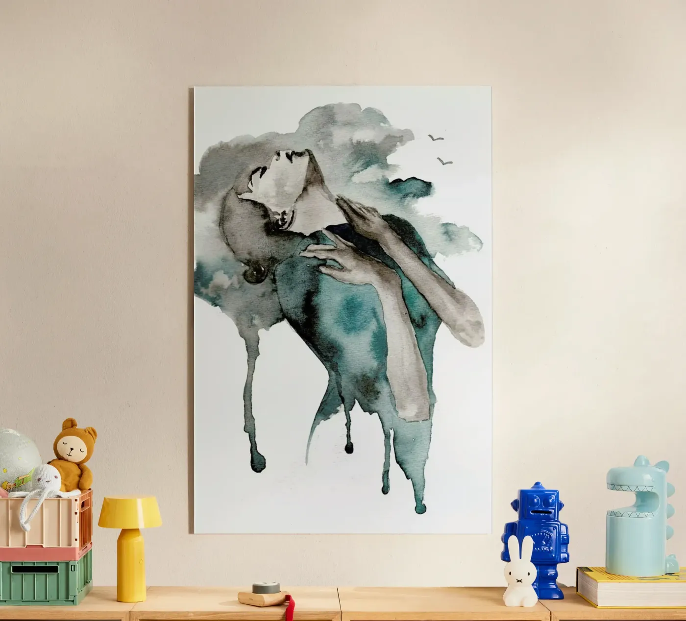 Storm Clouds plexiglas de Larissa van der Laan