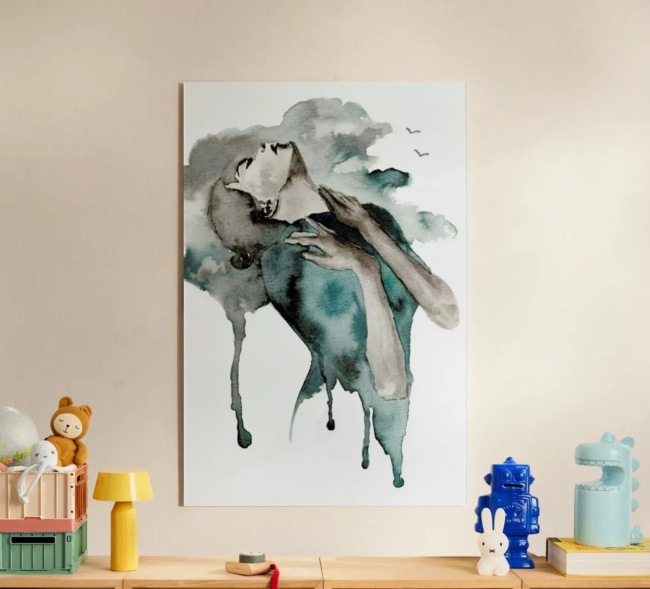 Storm Clouds plexiglass da Larissa van der Laan