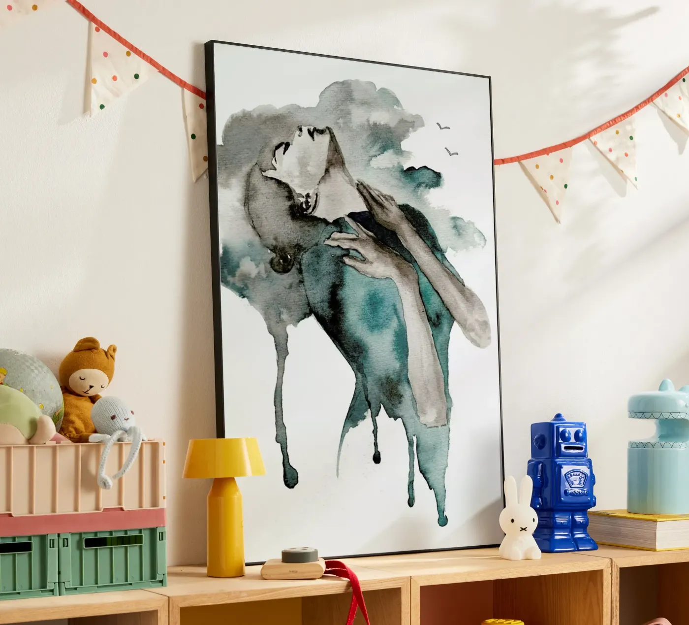 Storm Clouds alluminio dibond da Larissa van der Laan