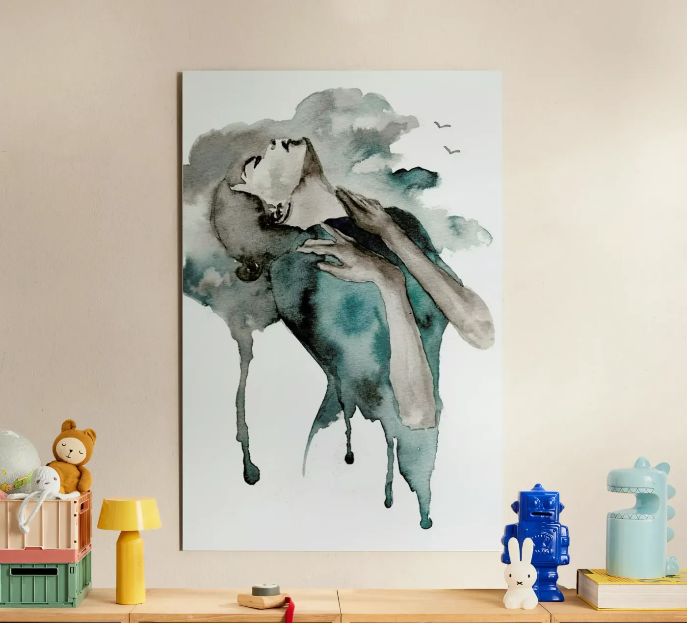 Storm Clouds alluminio dibond da Larissa van der Laan