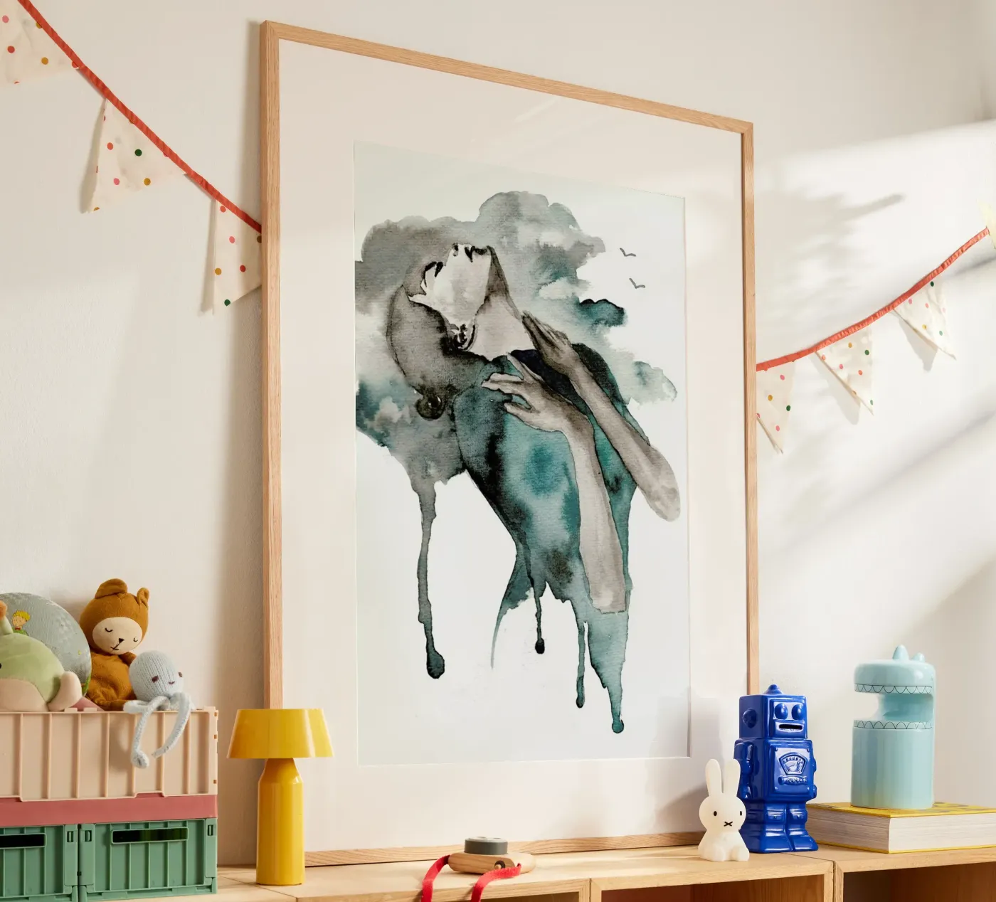 Storm Clouds poster de Larissa van der Laan