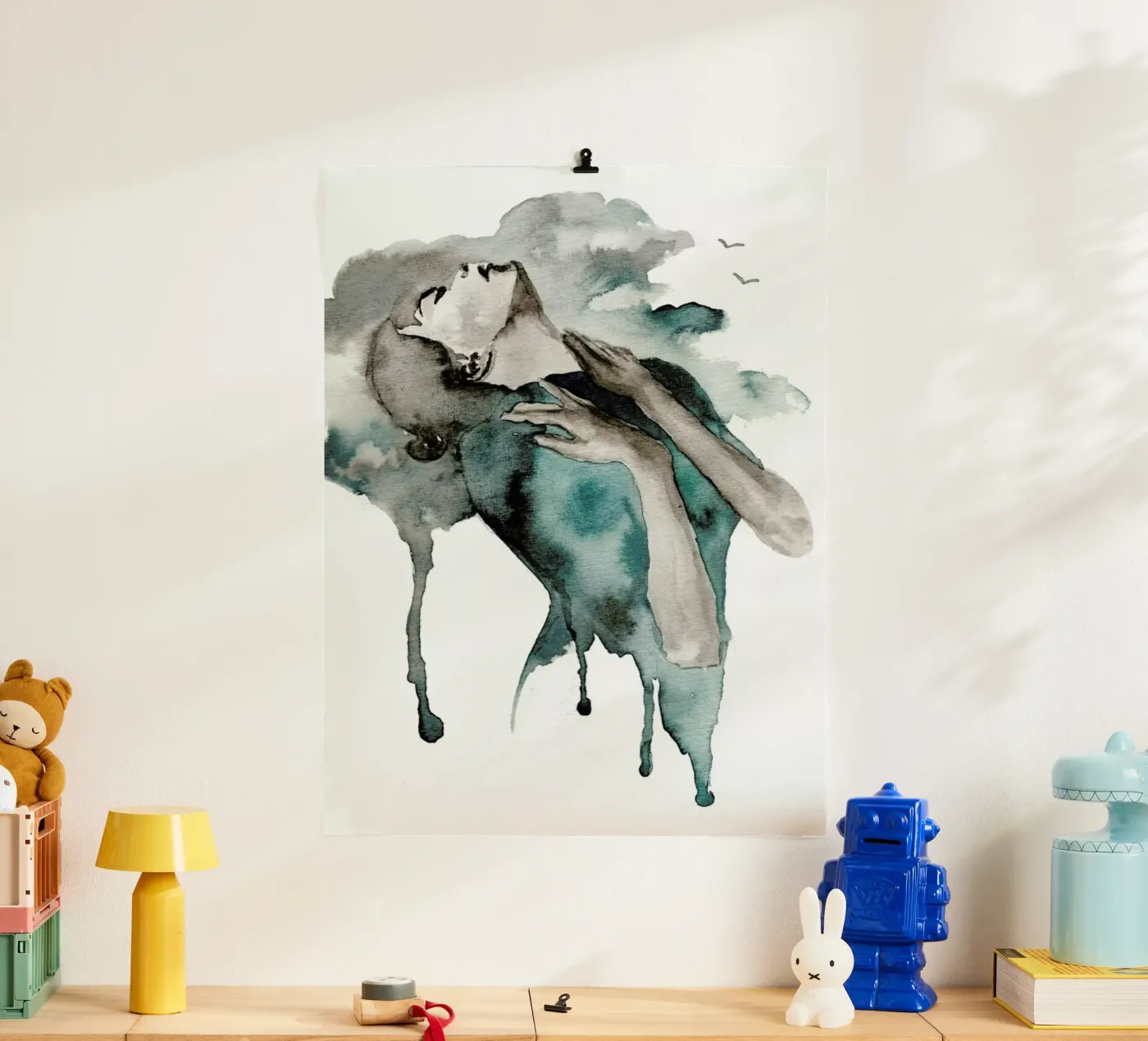 Storm Clouds poster de Larissa van der Laan