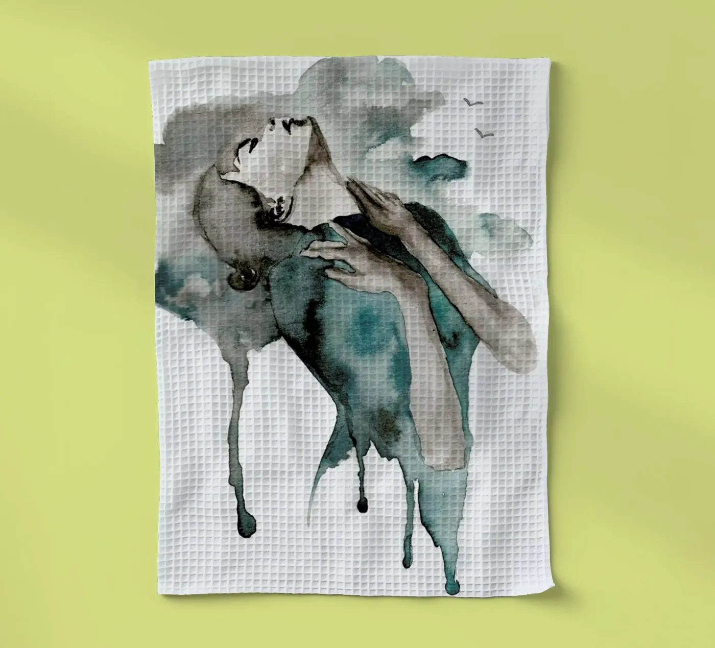 Storm Clouds Geschirrtuch von Larissa van der Laan