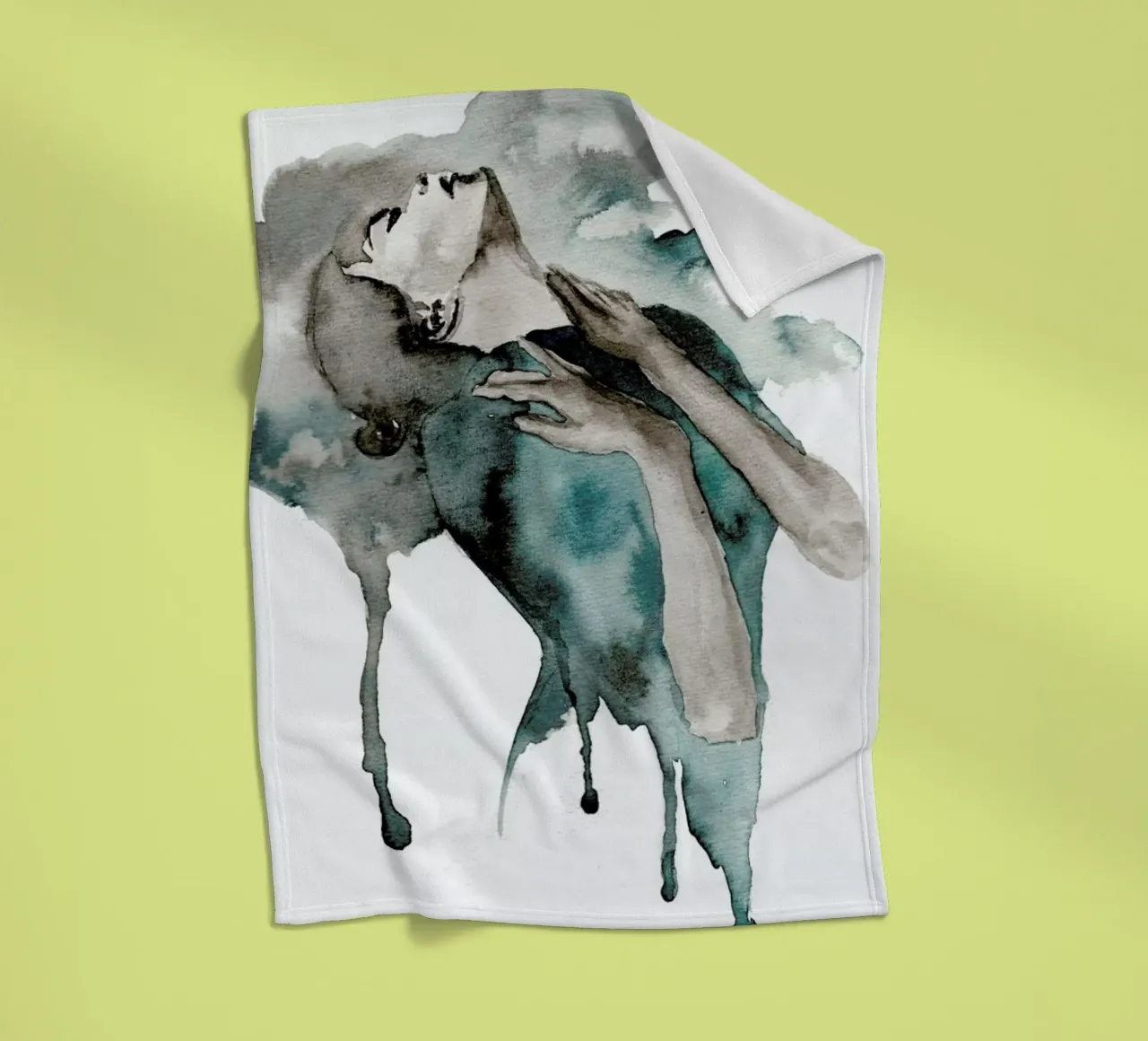 Storm Clouds Fleecedecke von Larissa van der Laan