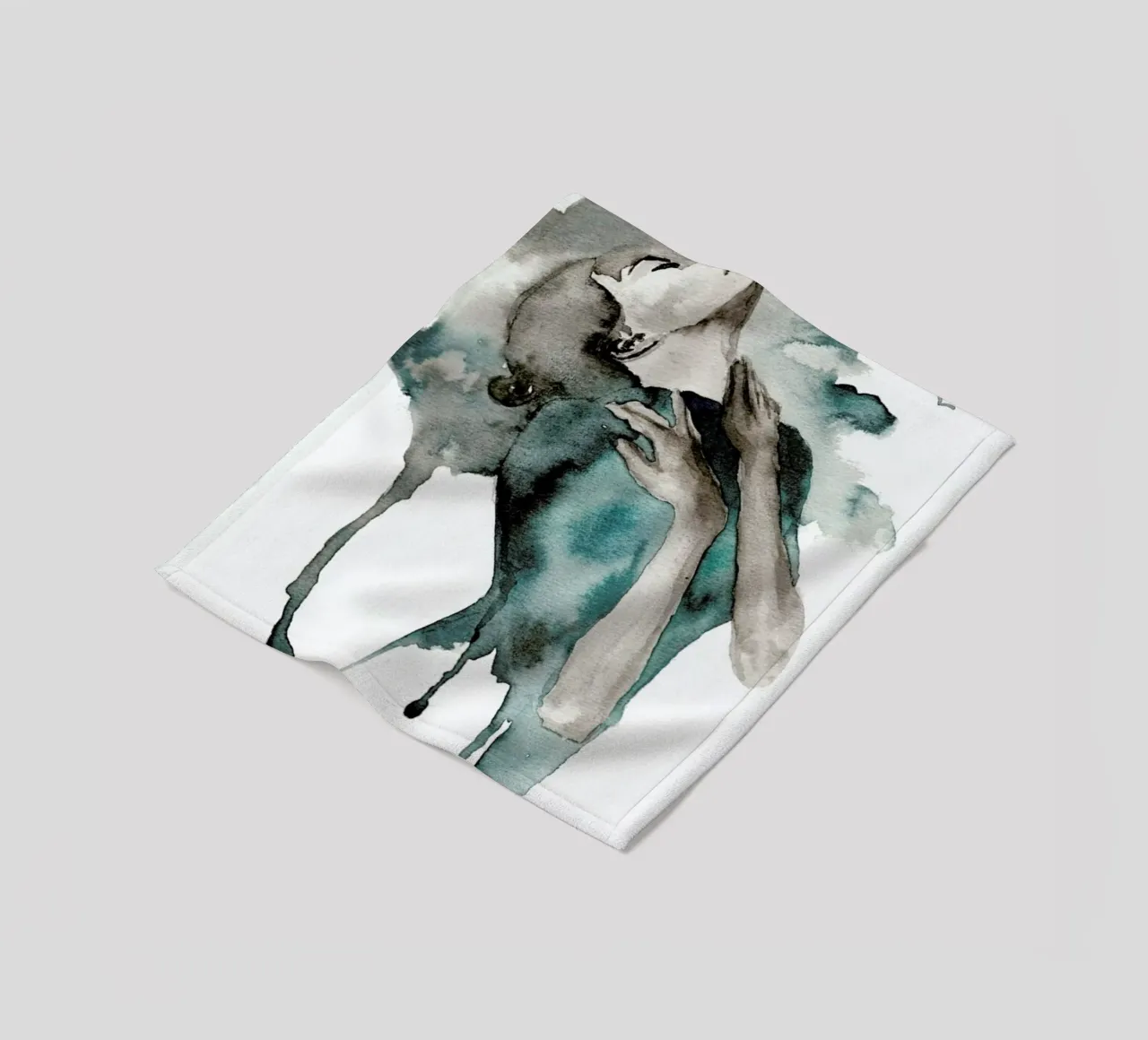 Storm Clouds coperta in pile da Larissa van der Laan