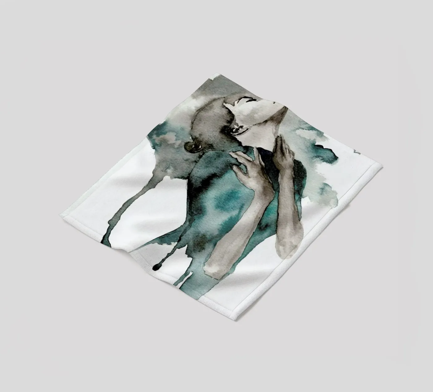 Storm Clouds coperta in pile da Larissa van der Laan