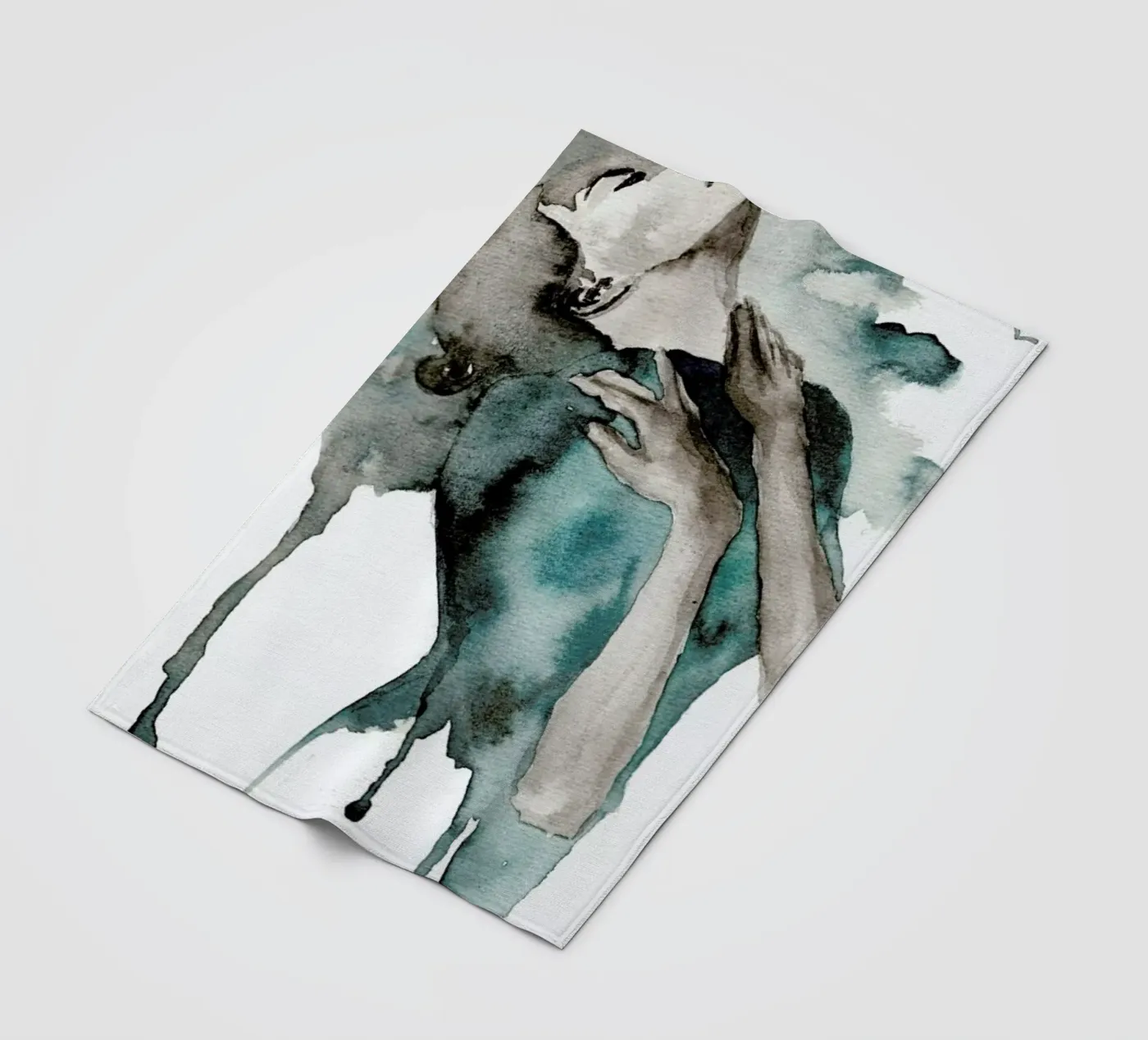 Storm Clouds fleecedeken van Larissa van der Laan