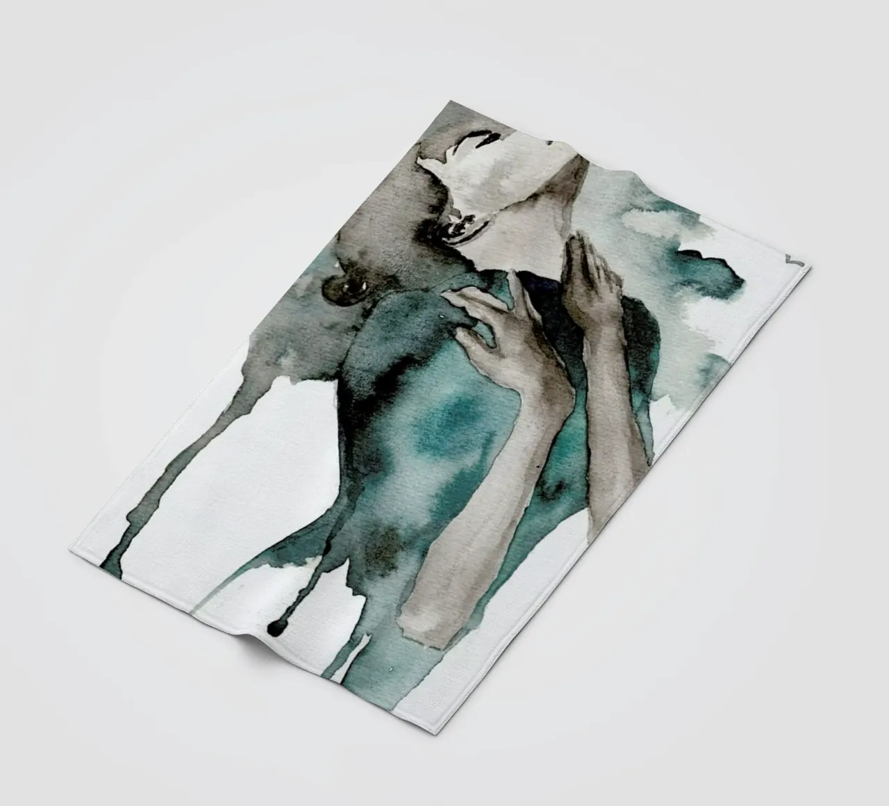 Storm Clouds Fleecedecke von Larissa van der Laan