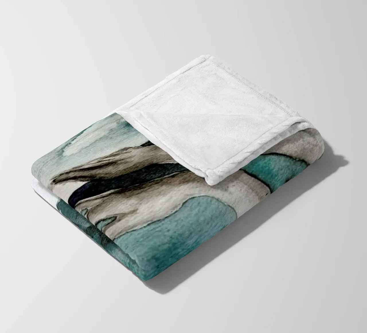 Storm Clouds Fleecedecke von Larissa van der Laan