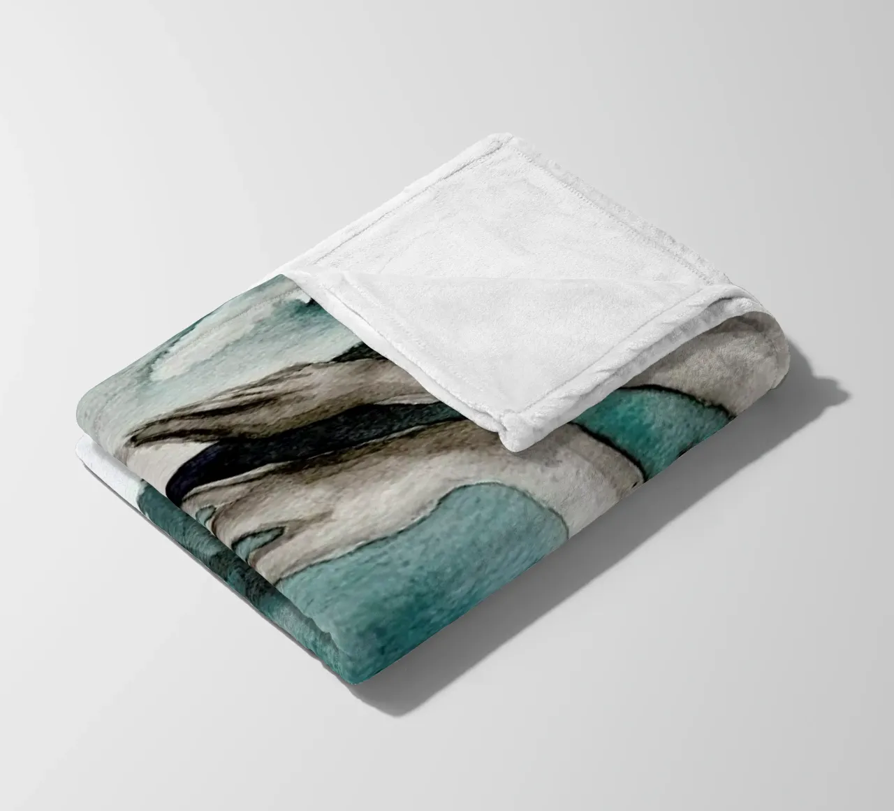 Storm Clouds Fleecedecke von Larissa van der Laan