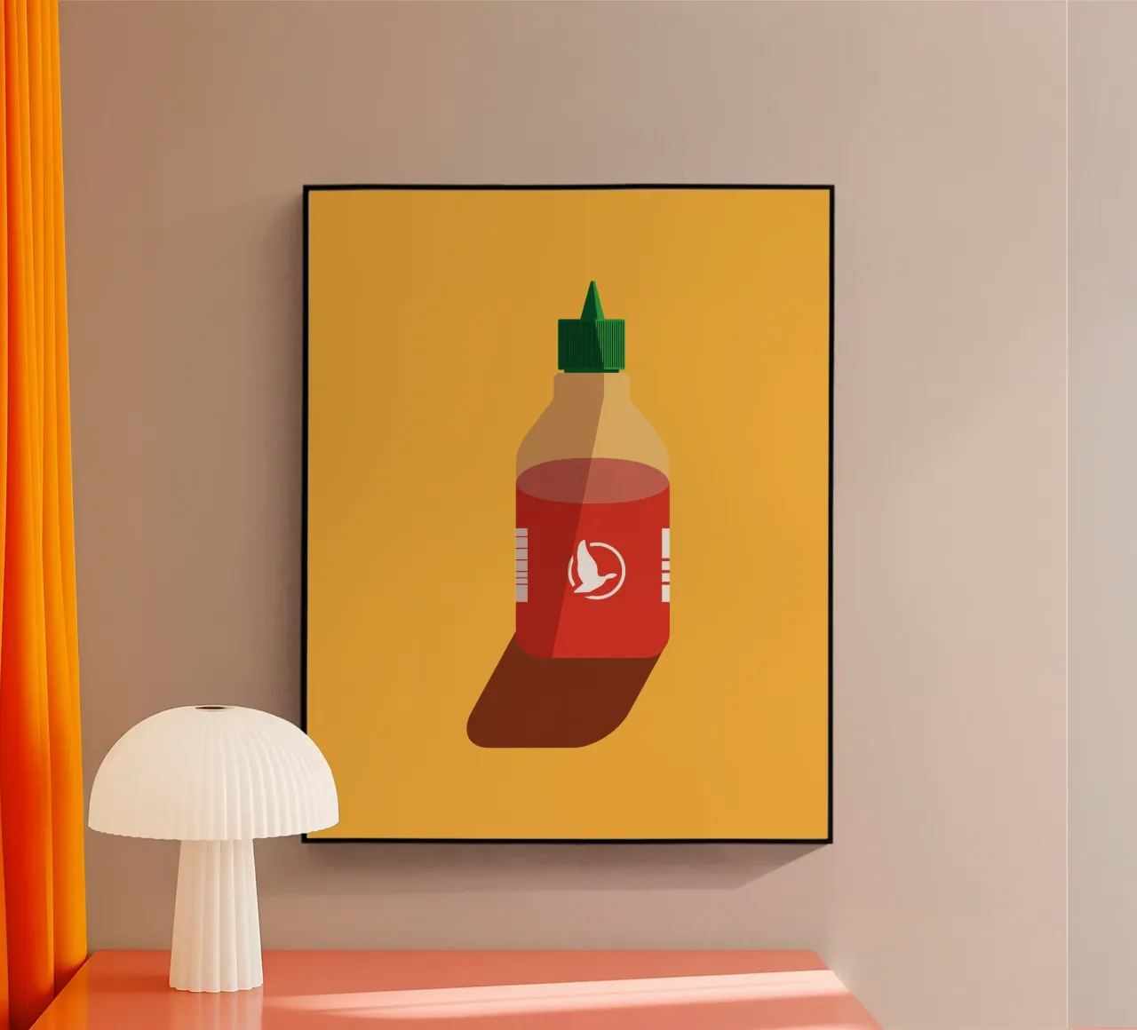 Scharfe Sauce plexiglass da DARIA IVANOVNA