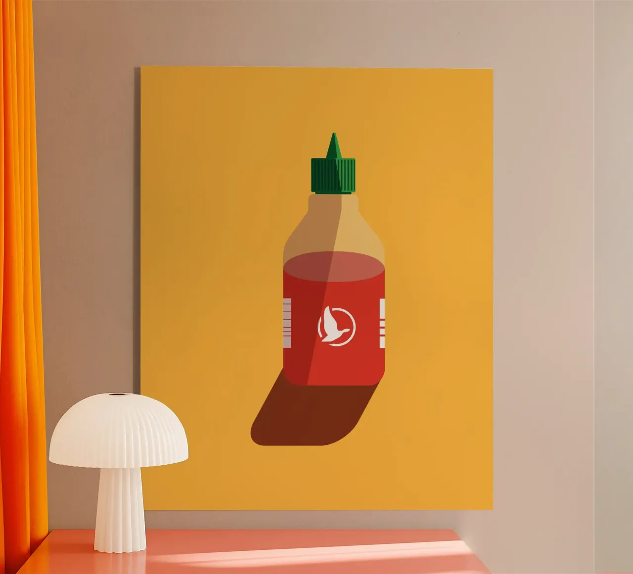 Scharfe Sauce plexiglass da DARIA IVANOVNA