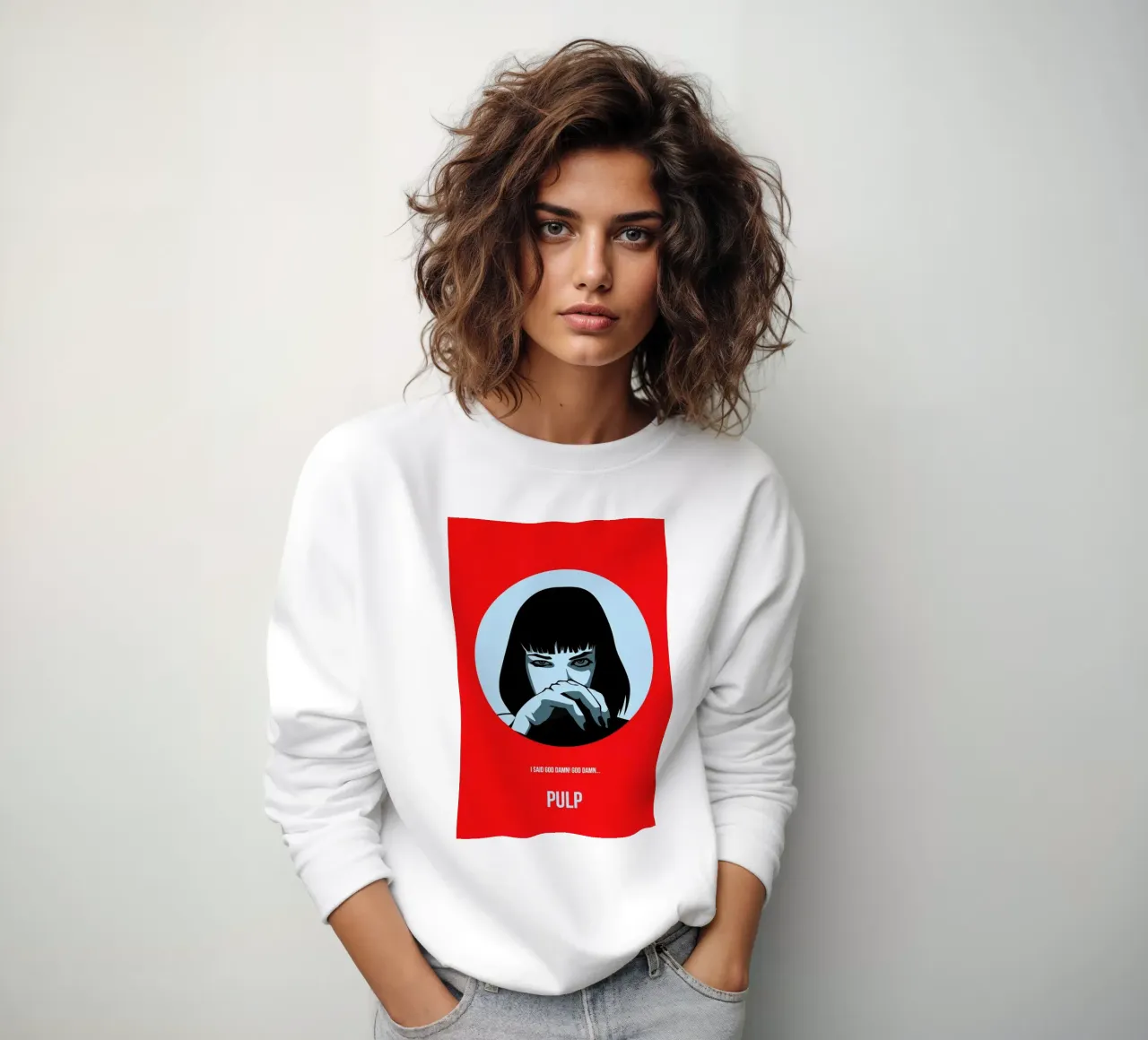 Pulp Poster 1 sweatshirt van Naxart