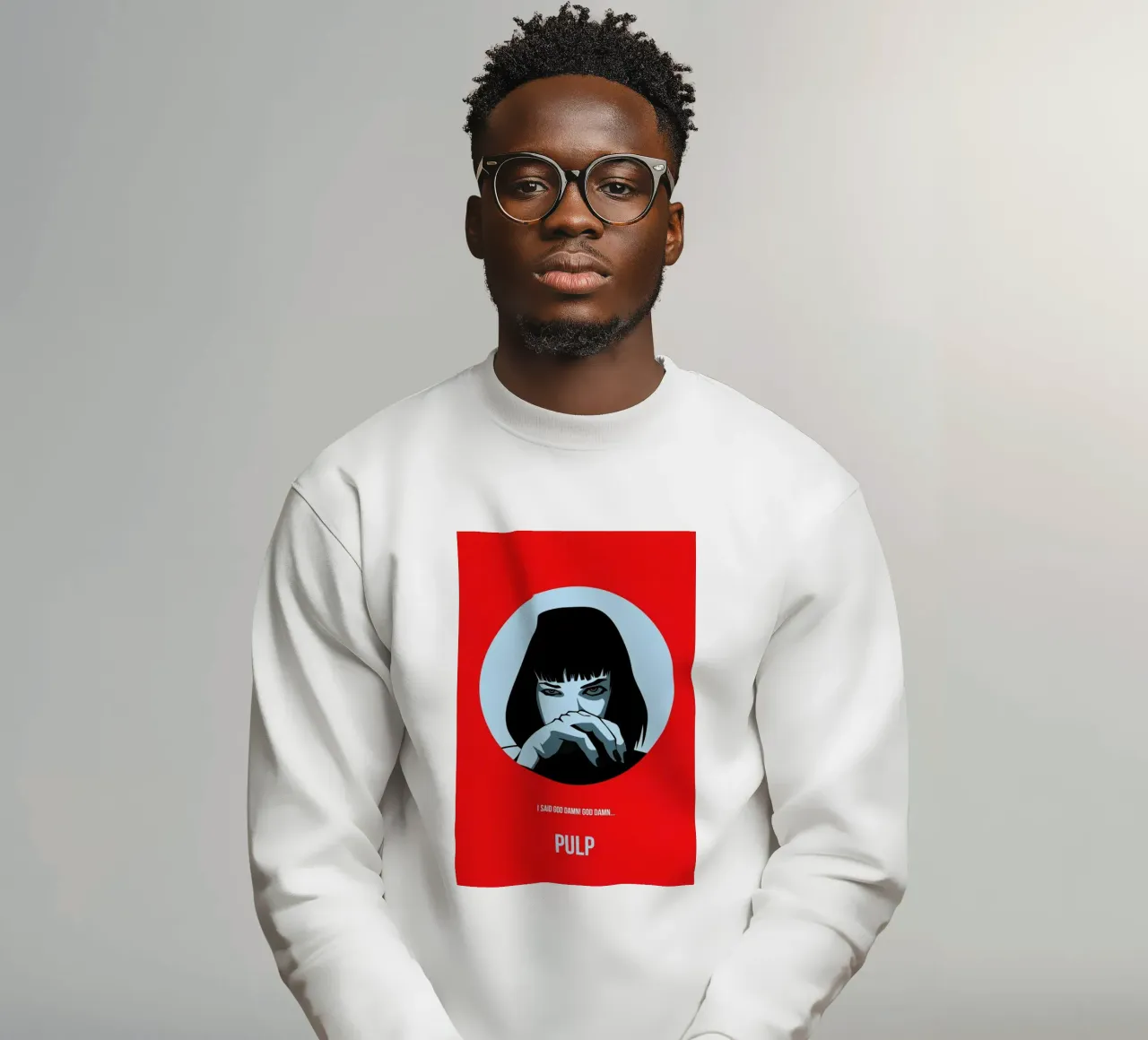 Pulp Poster 1 sweatshirt van Naxart