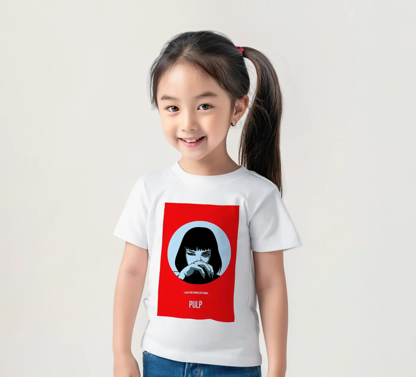 Pulp Poster 1 t-shirt bambini da Naxart