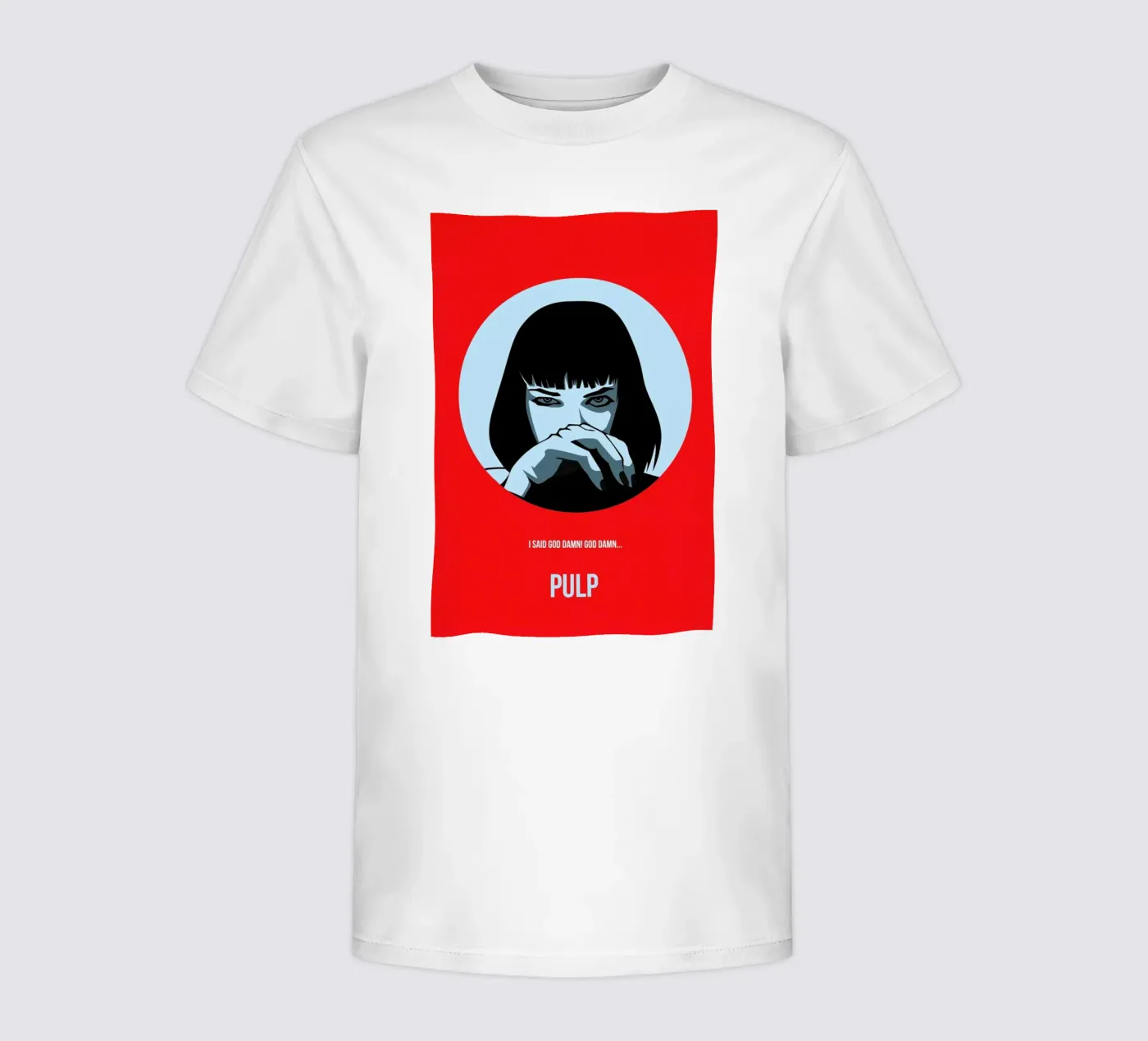 Pulp Poster 1 t-shirt bambini da Naxart