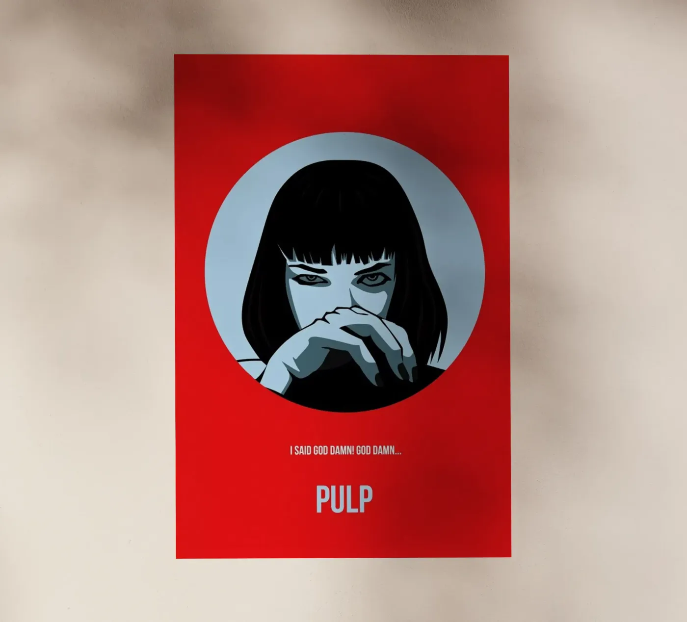 Pulp Poster 1 pellicola backlit da Naxart