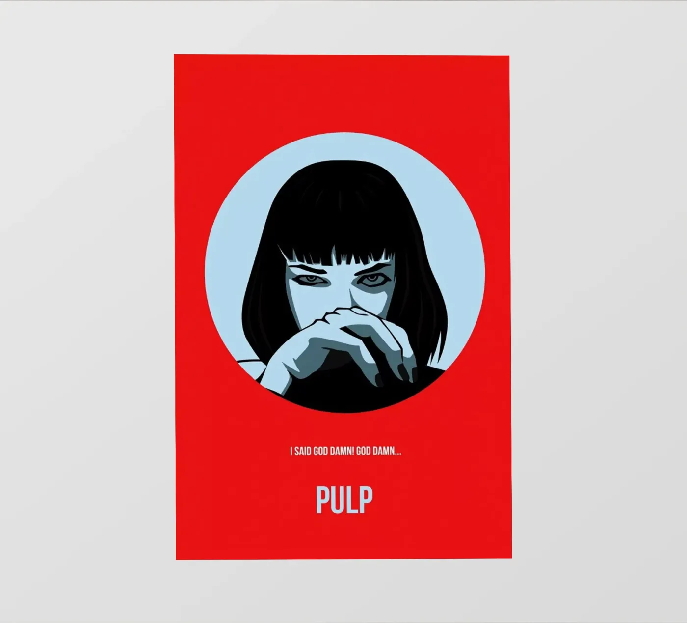 Pulp Poster 1 pellicola backlit da Naxart