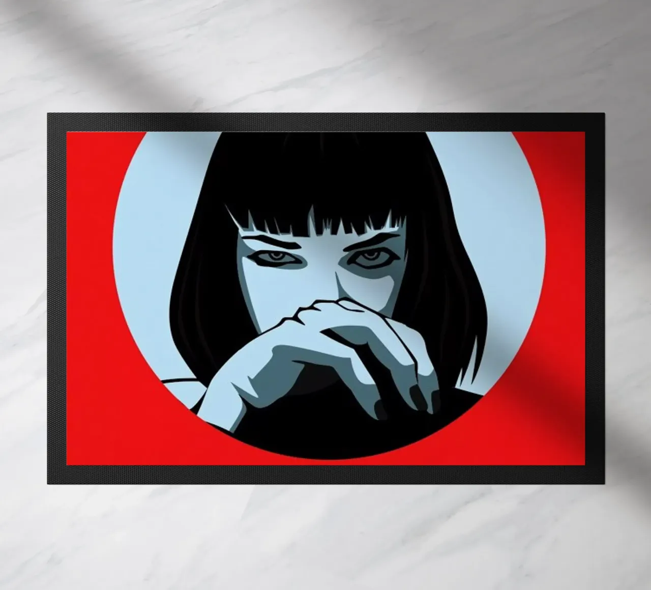 Pulp Poster 1 doormat by Naxart