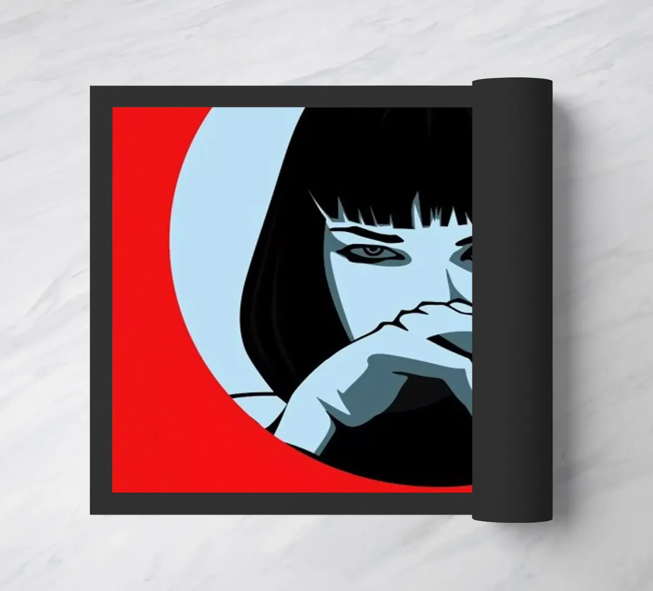 Pulp Poster 1 doormat by Naxart