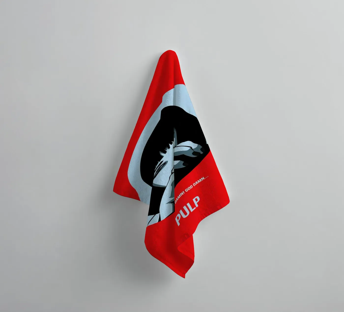 Pulp Poster 1 towel by Naxart