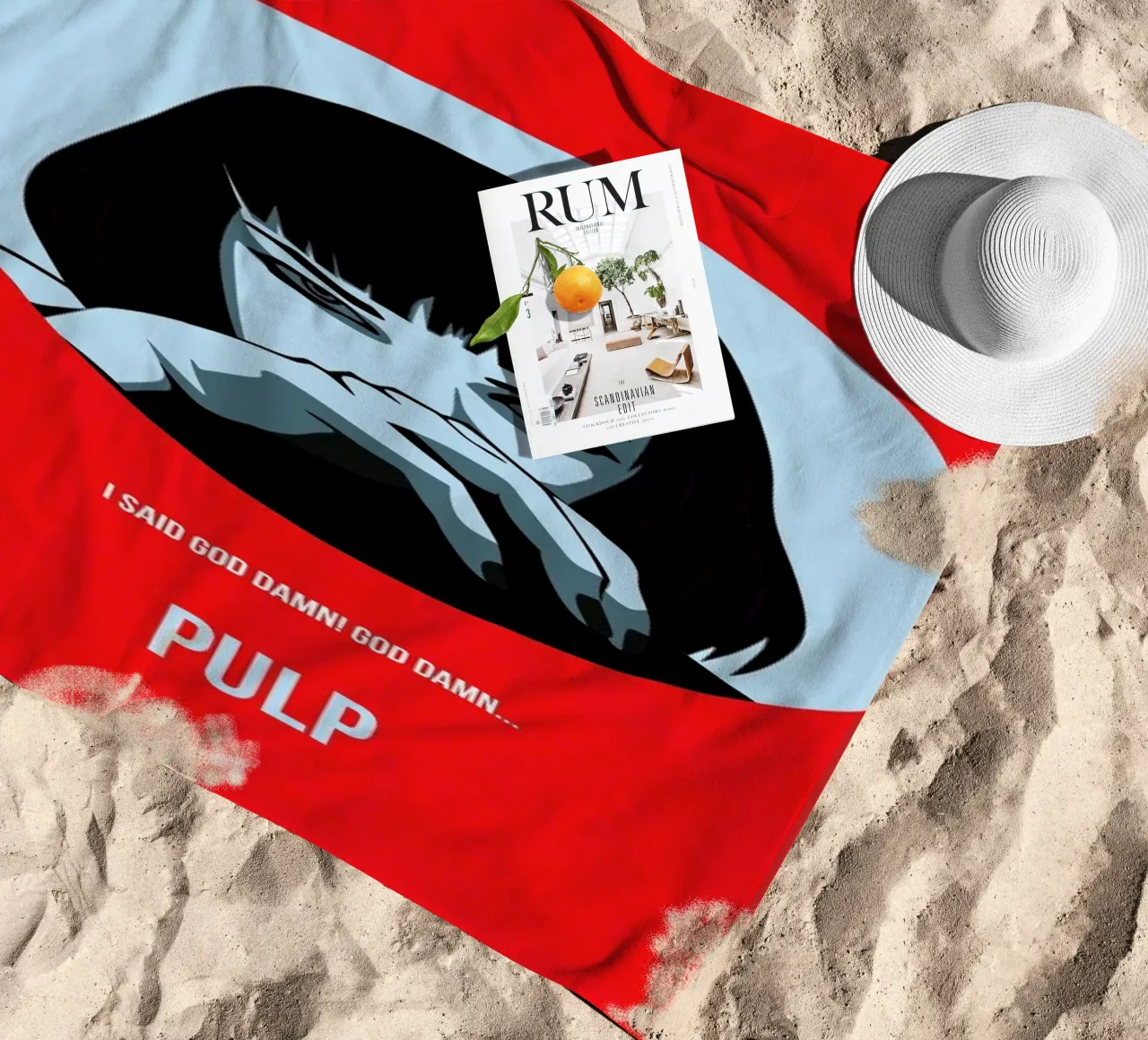 Pulp Poster 1 telo mare da Naxart