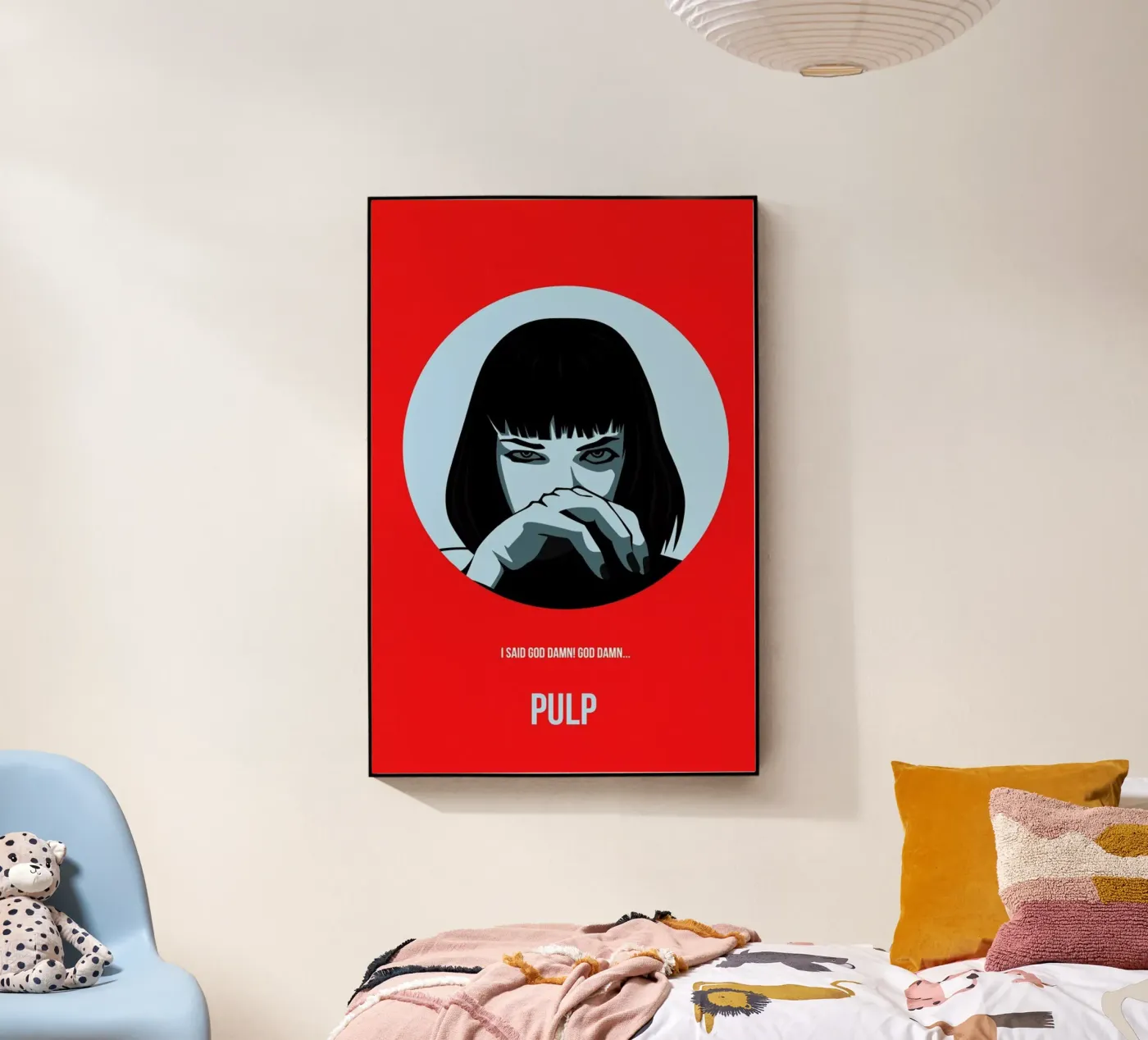 Pulp Poster 1 acrylic glass by Naxart
