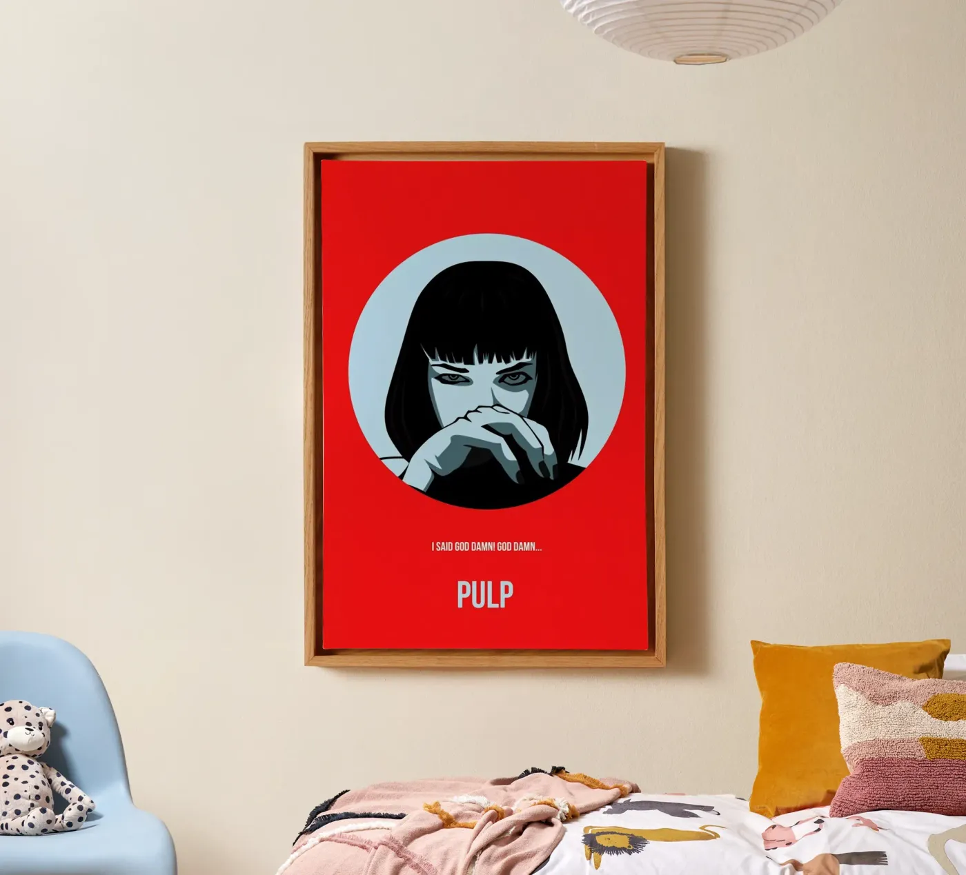 Pulp Poster 1 tela da Naxart