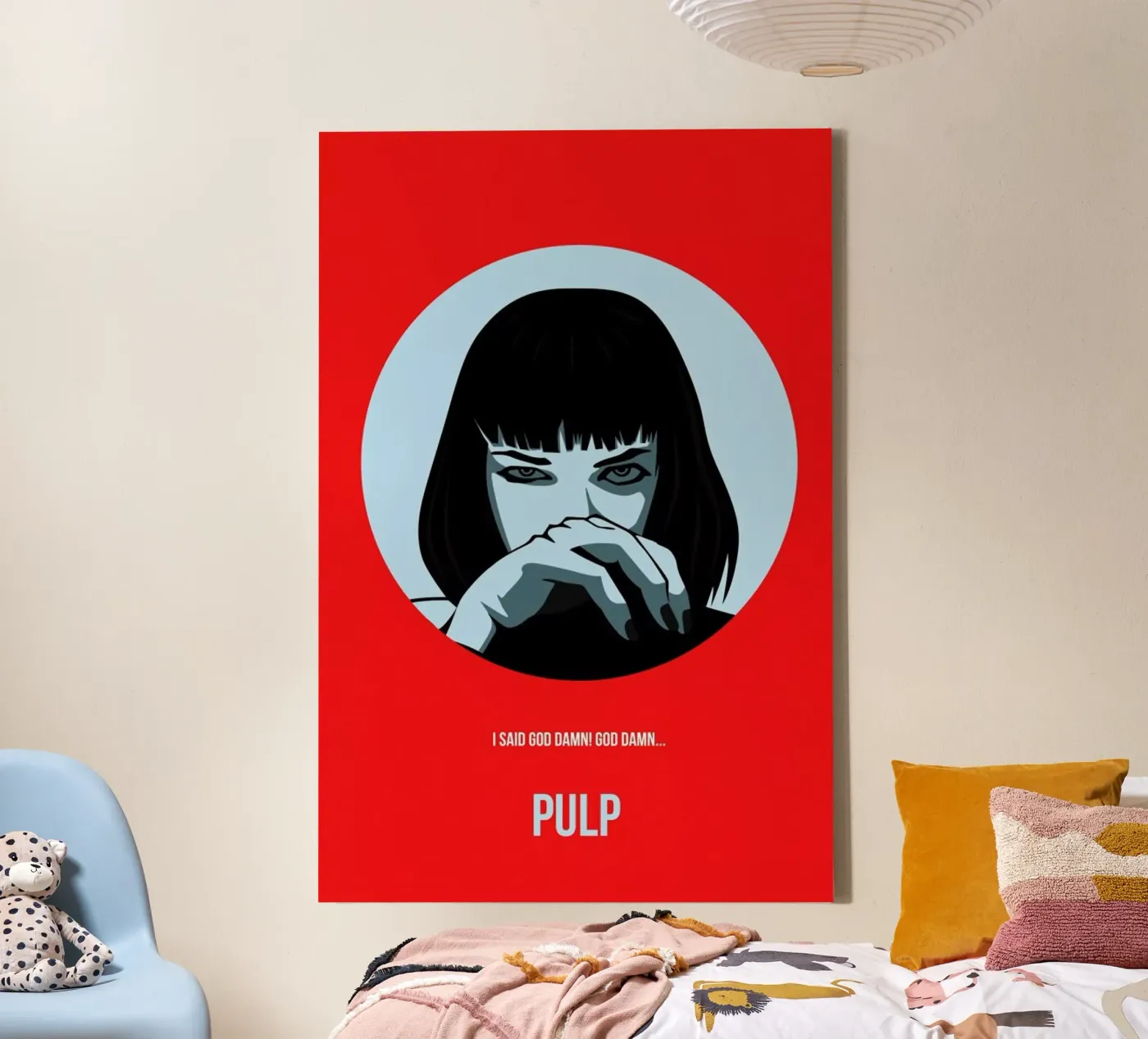 Pulp Poster 1 tela da Naxart