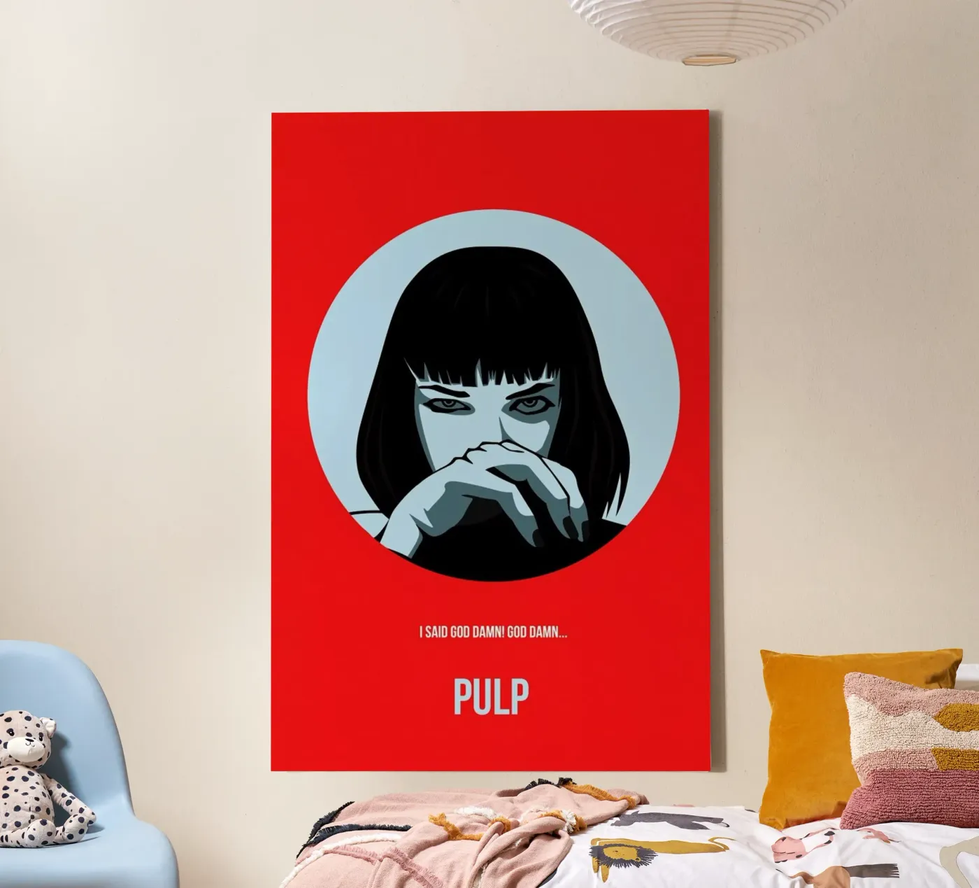 Pulp Poster 1 tela da Naxart