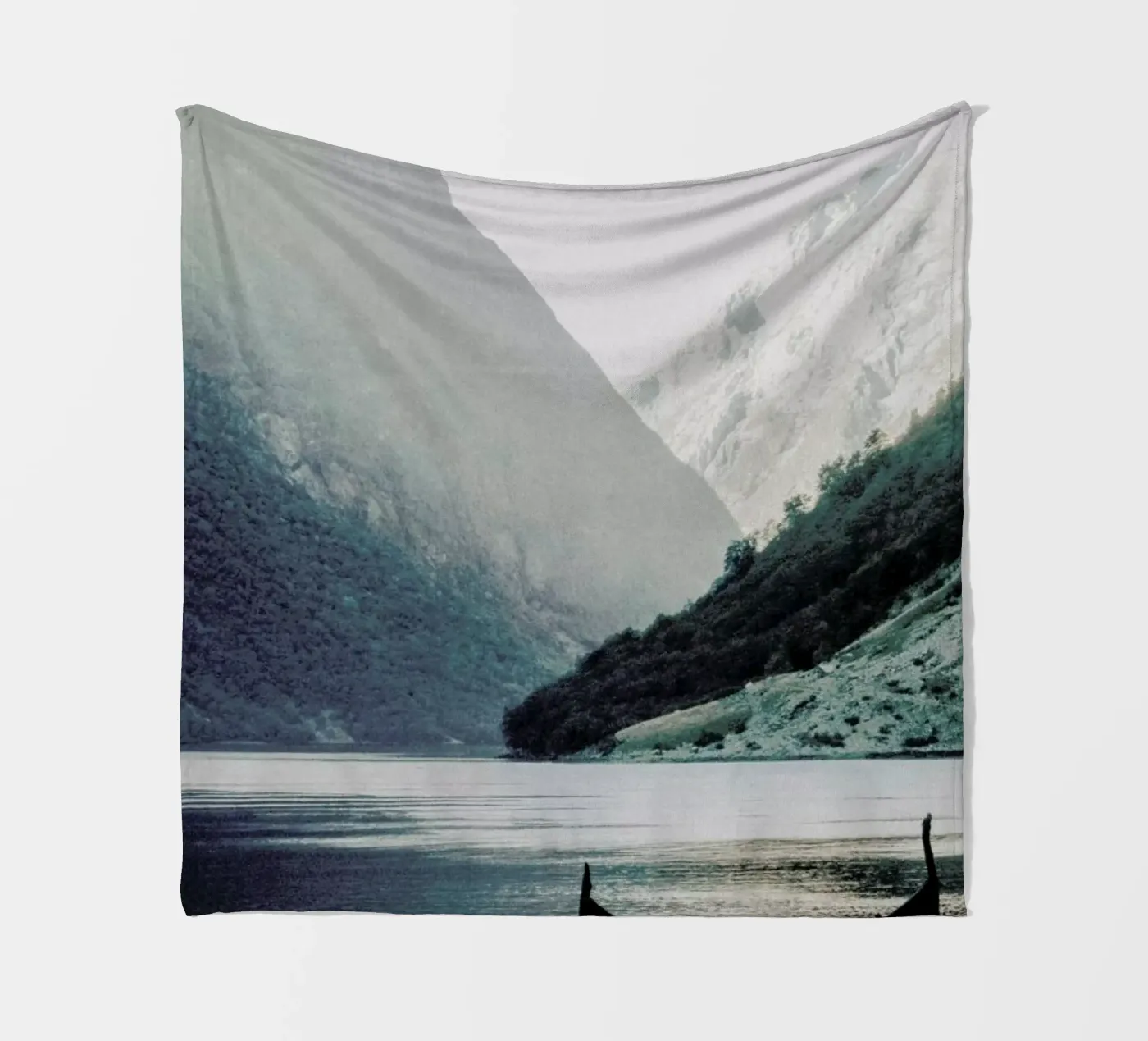 Silence Fleecedecke von Ingrid Beddoes