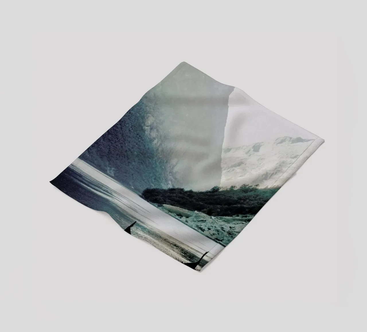 Silence fleecedeken van Ingrid Beddoes