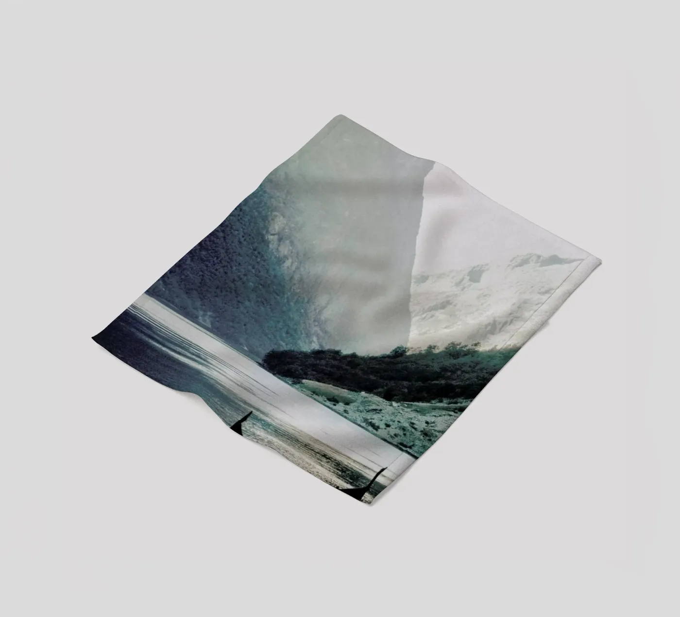 Silence Fleecedecke von Ingrid Beddoes