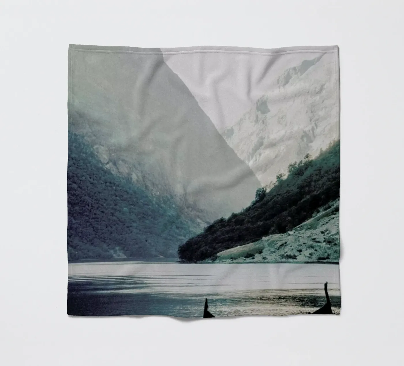 Silence Fleecedecke von Ingrid Beddoes