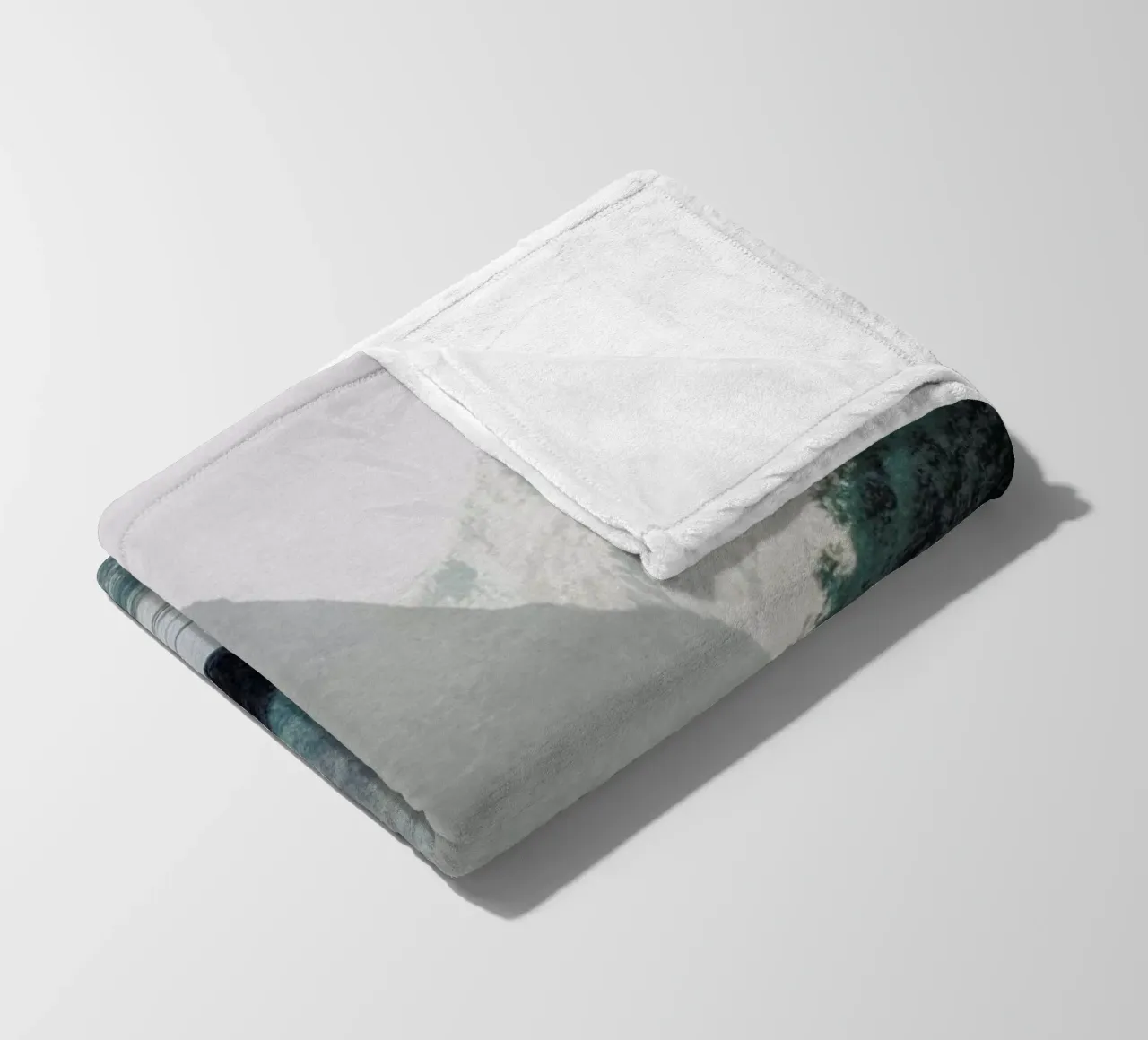 Silence fleecedeken van Ingrid Beddoes