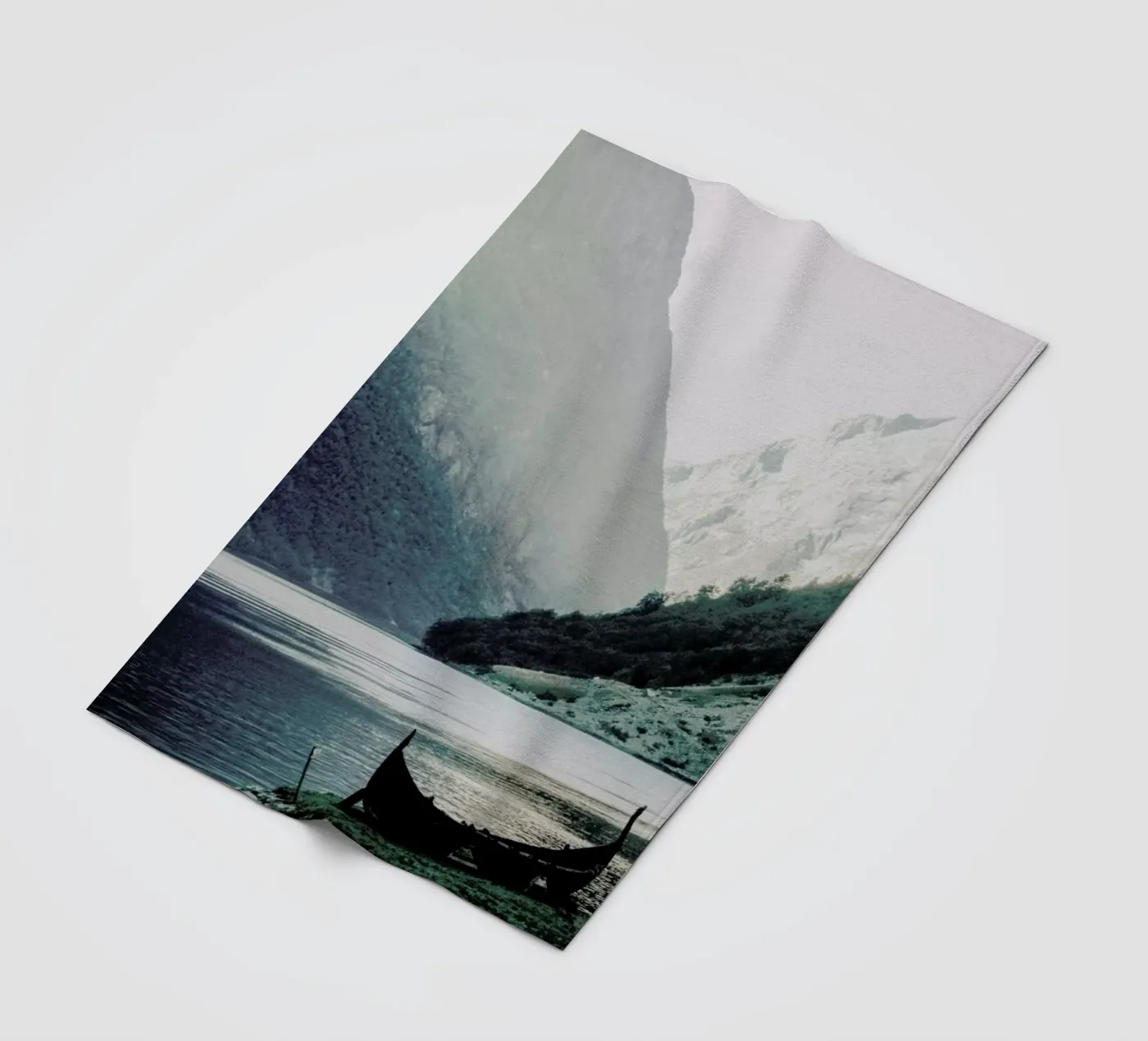 Silence Fleecedecke von Ingrid Beddoes