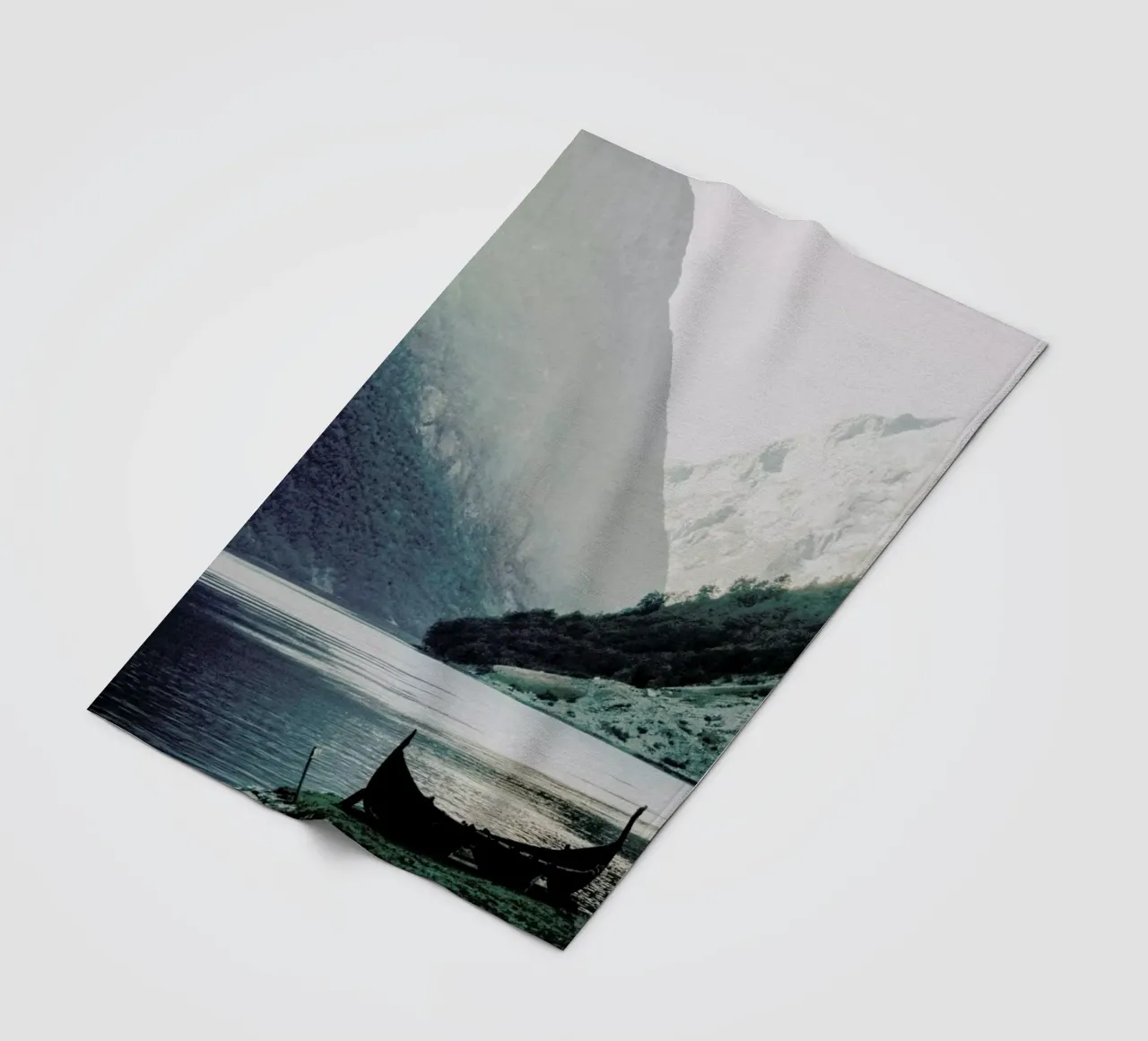 Silence fleecedeken van Ingrid Beddoes