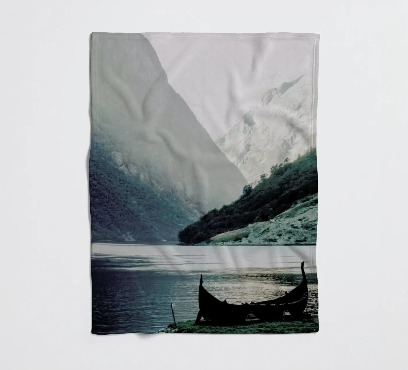 Silence Fleecedecke von Ingrid Beddoes