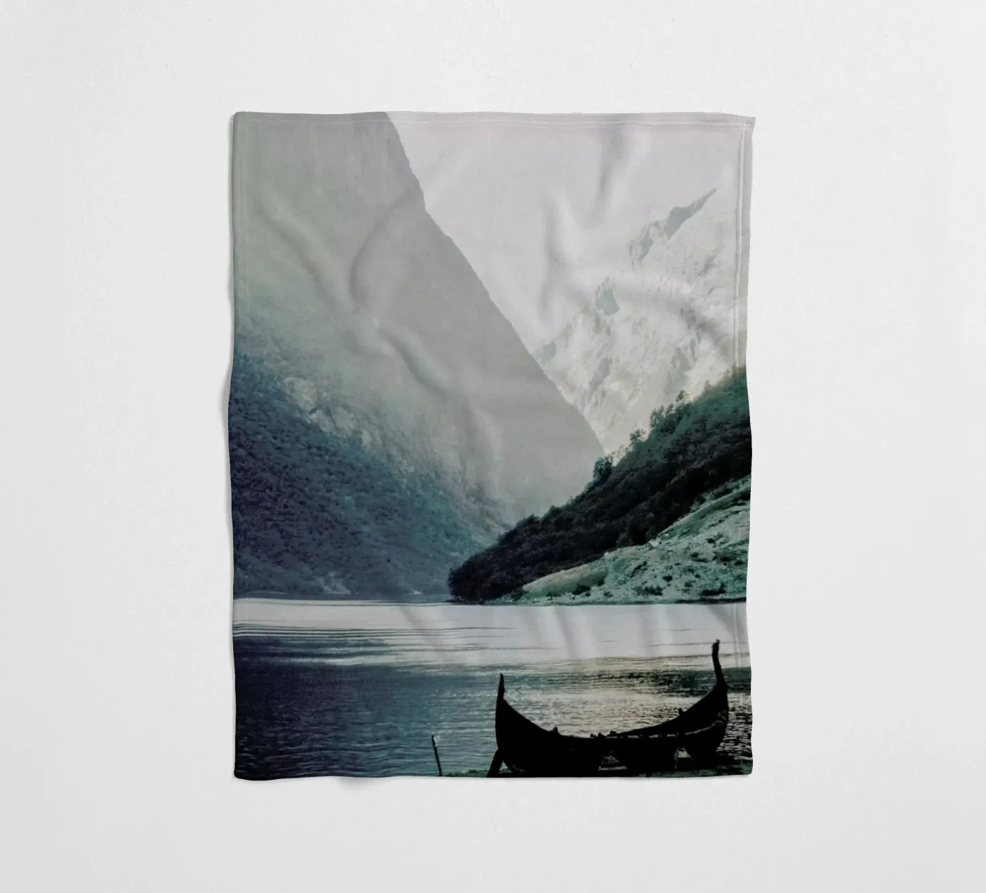 Silence Fleecedecke von Ingrid Beddoes