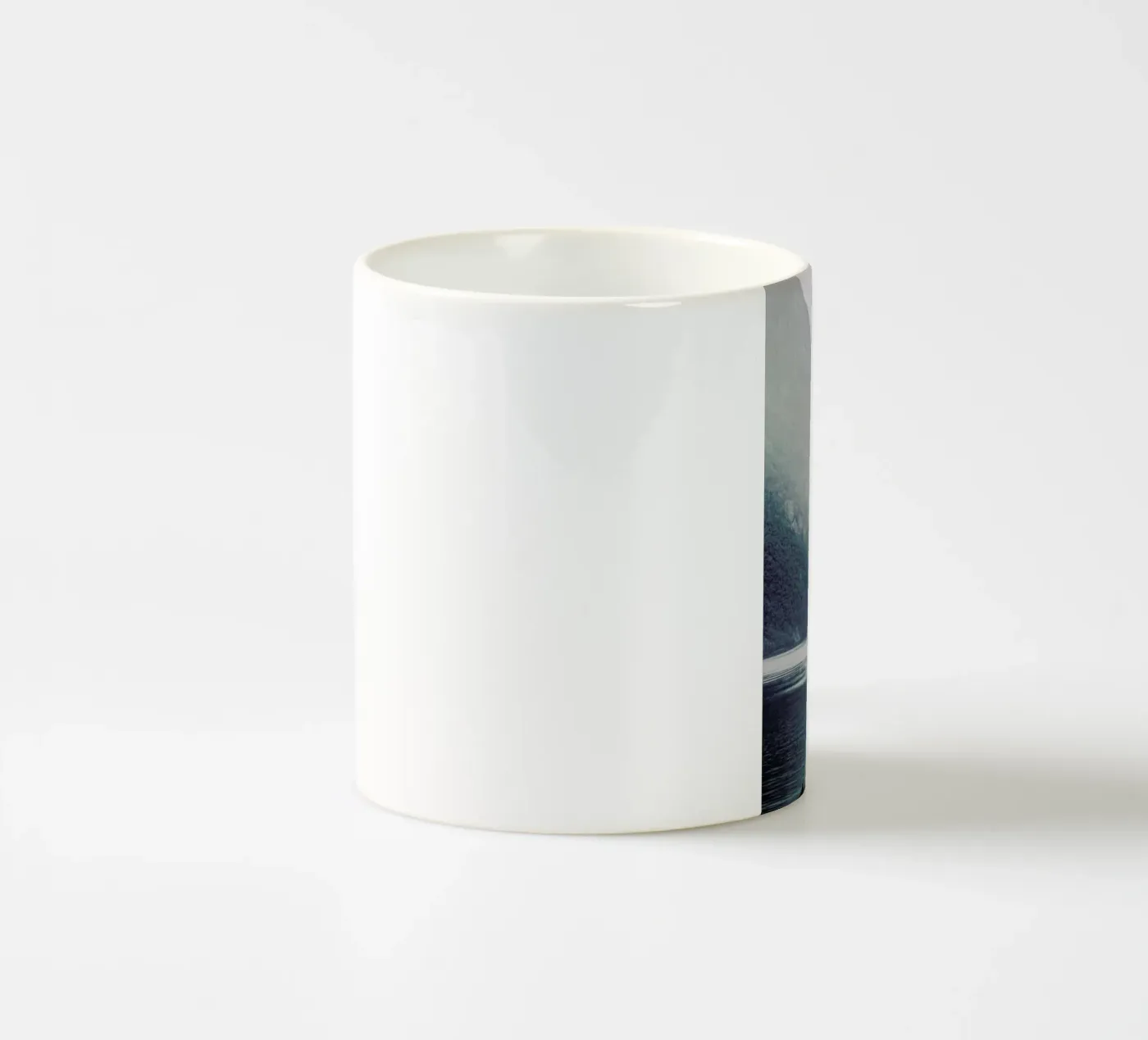 Silence ceramic mug by Ingrid Beddoes