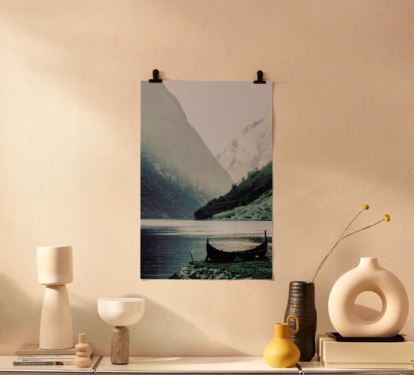 Silence poster van Ingrid Beddoes