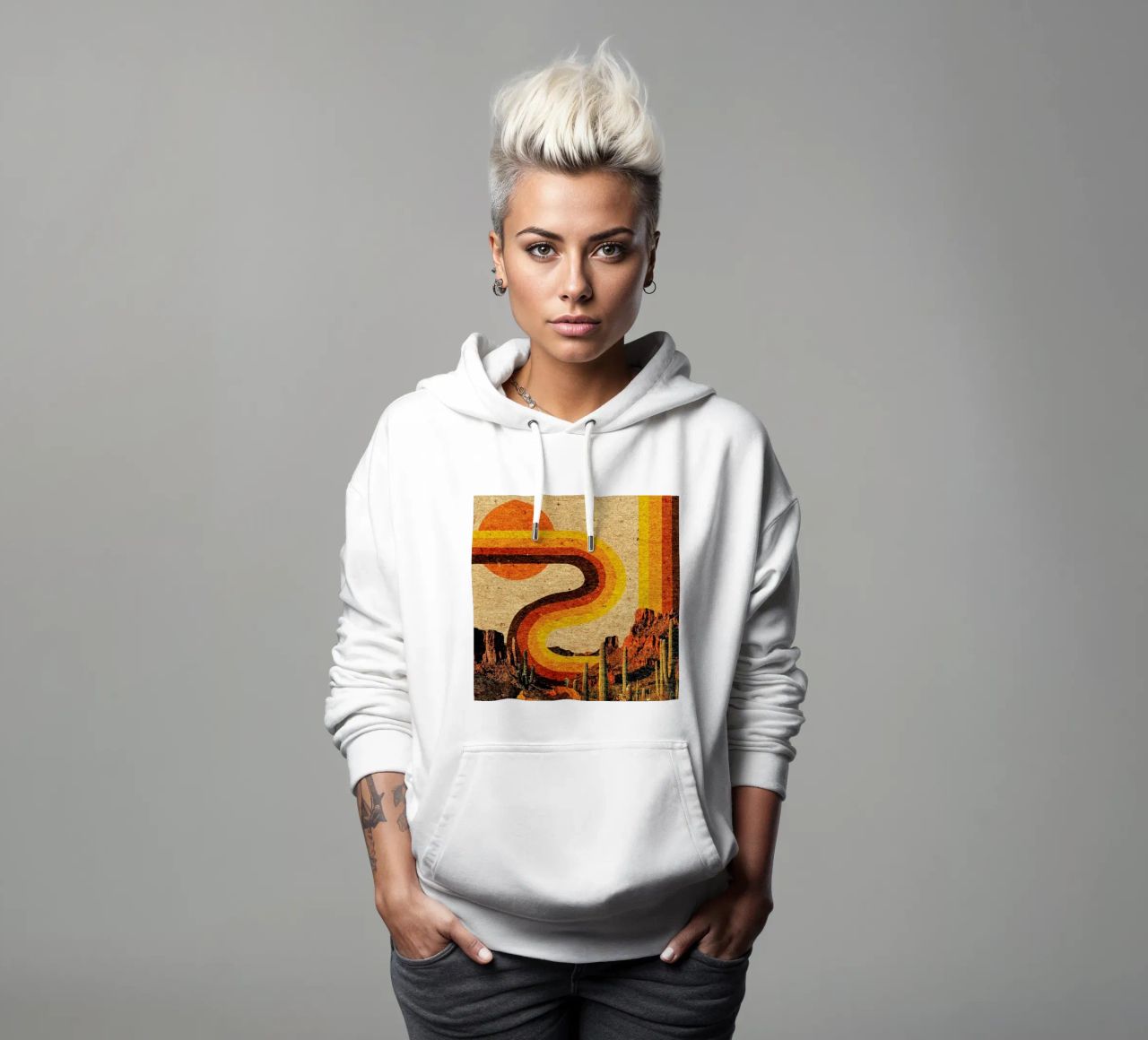 C sudadera con capucha de Kris Tate