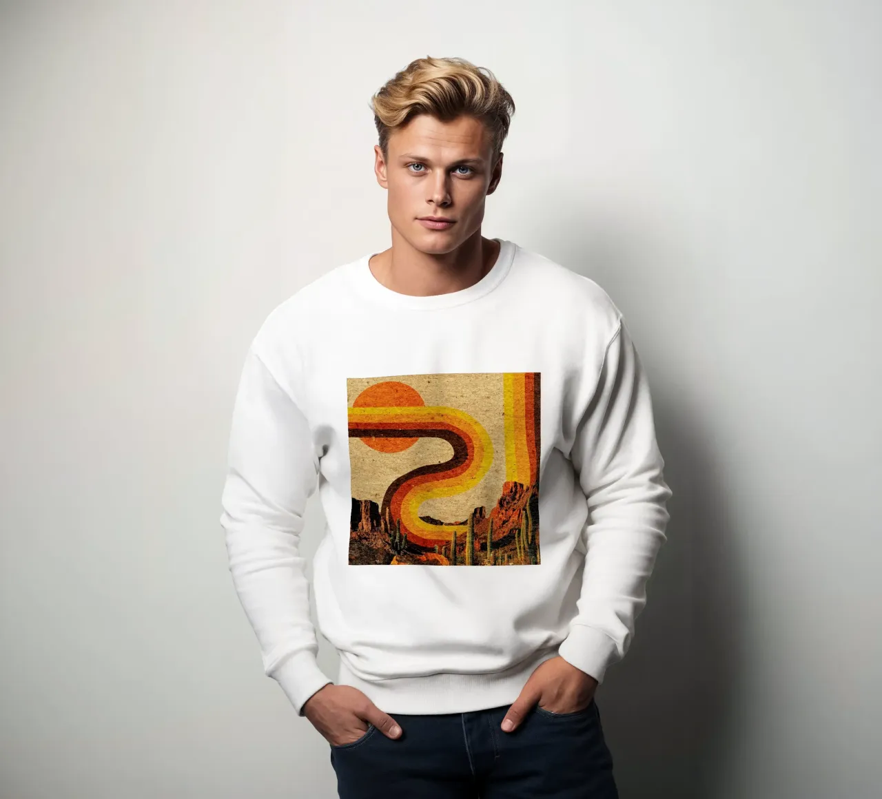 C sweatshirt van Kris Tate
