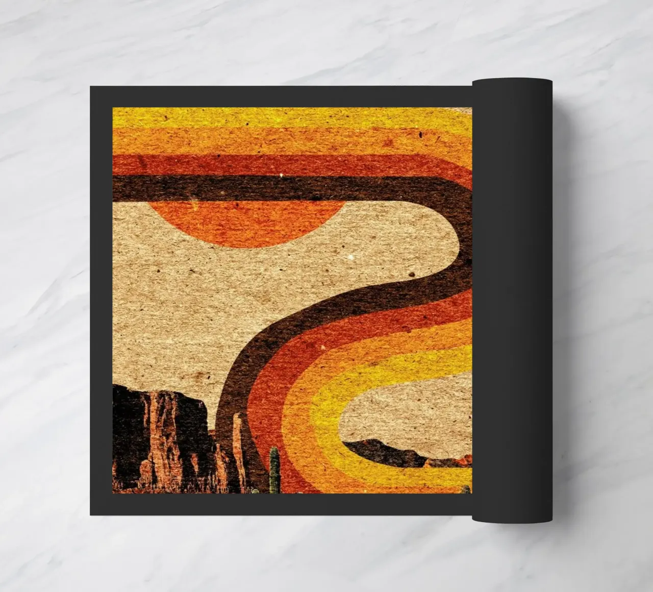 C doormat by Kris Tate